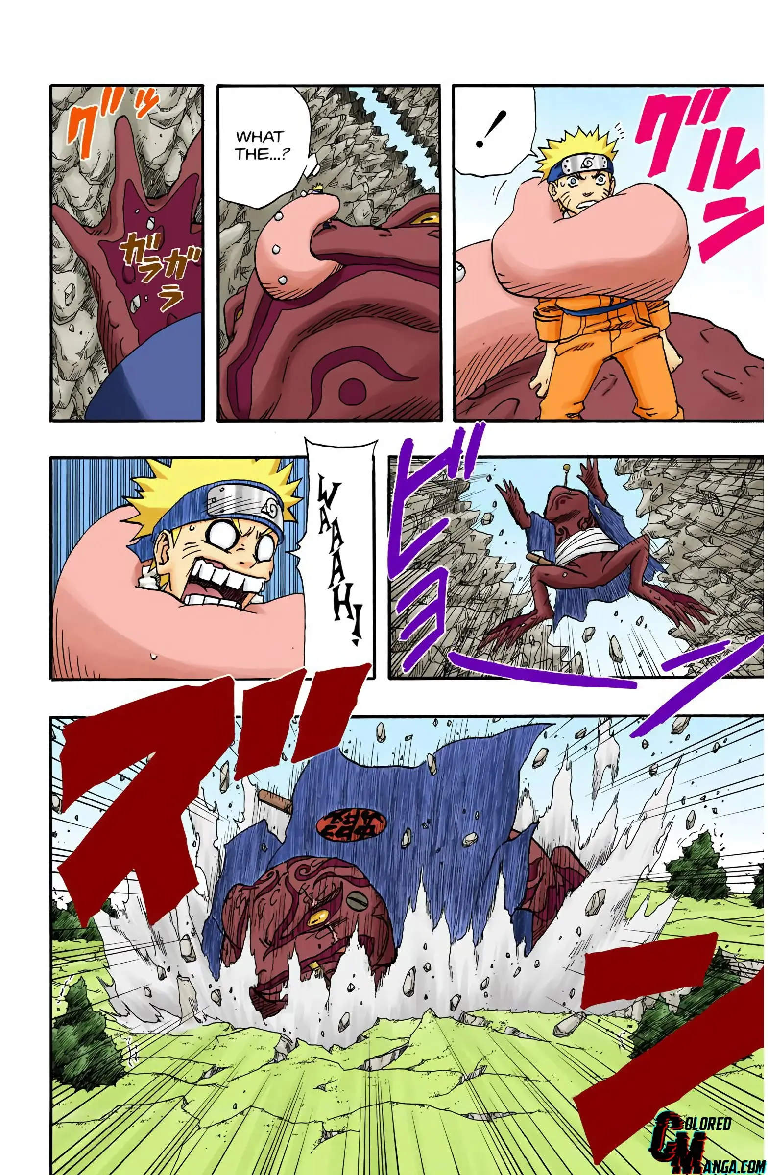 Naruto Colored Manga Online, chapter 96, page 8