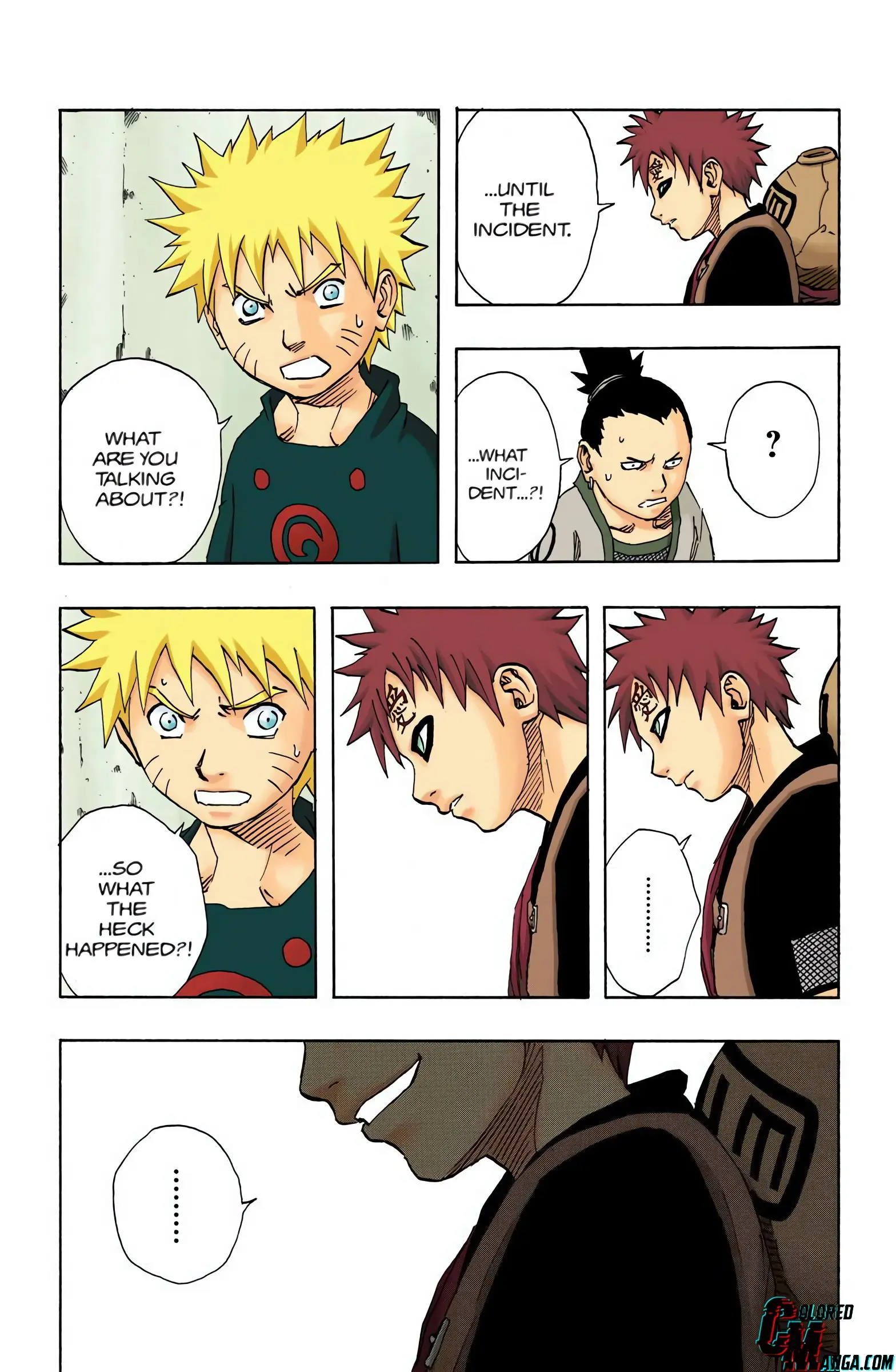 Naruto Colored Manga Online, chapter 97, page 11
