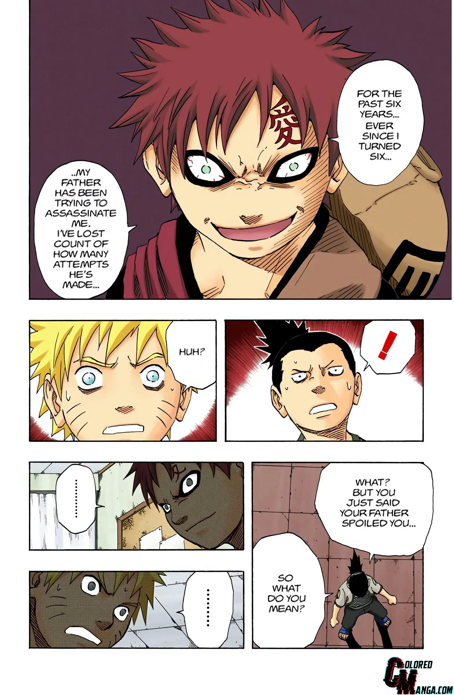 Naruto Colored Manga Online, chapter 97, page 12
