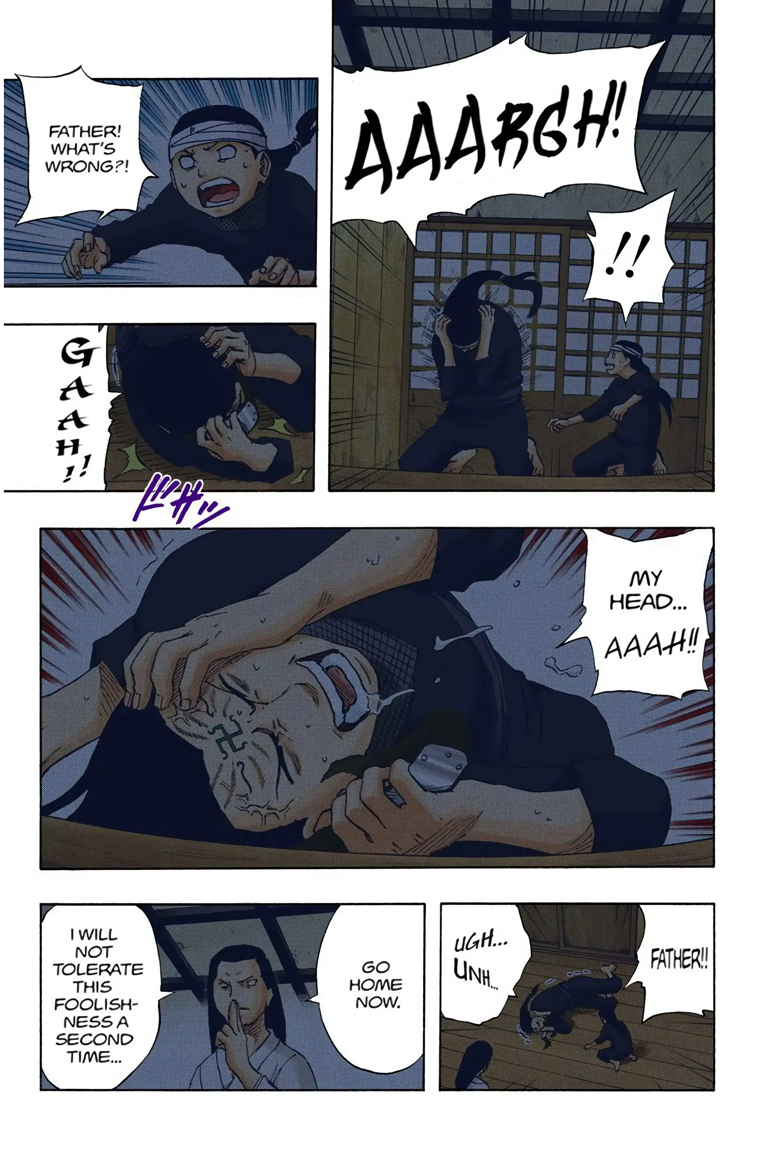 Naruto Colored Manga Online, chapter 102, page 8
