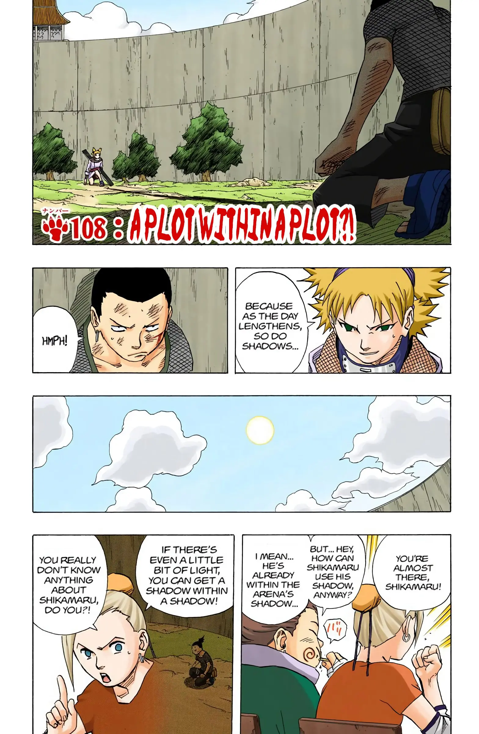 Naruto Colored Manga Online, chapter 108, page 1