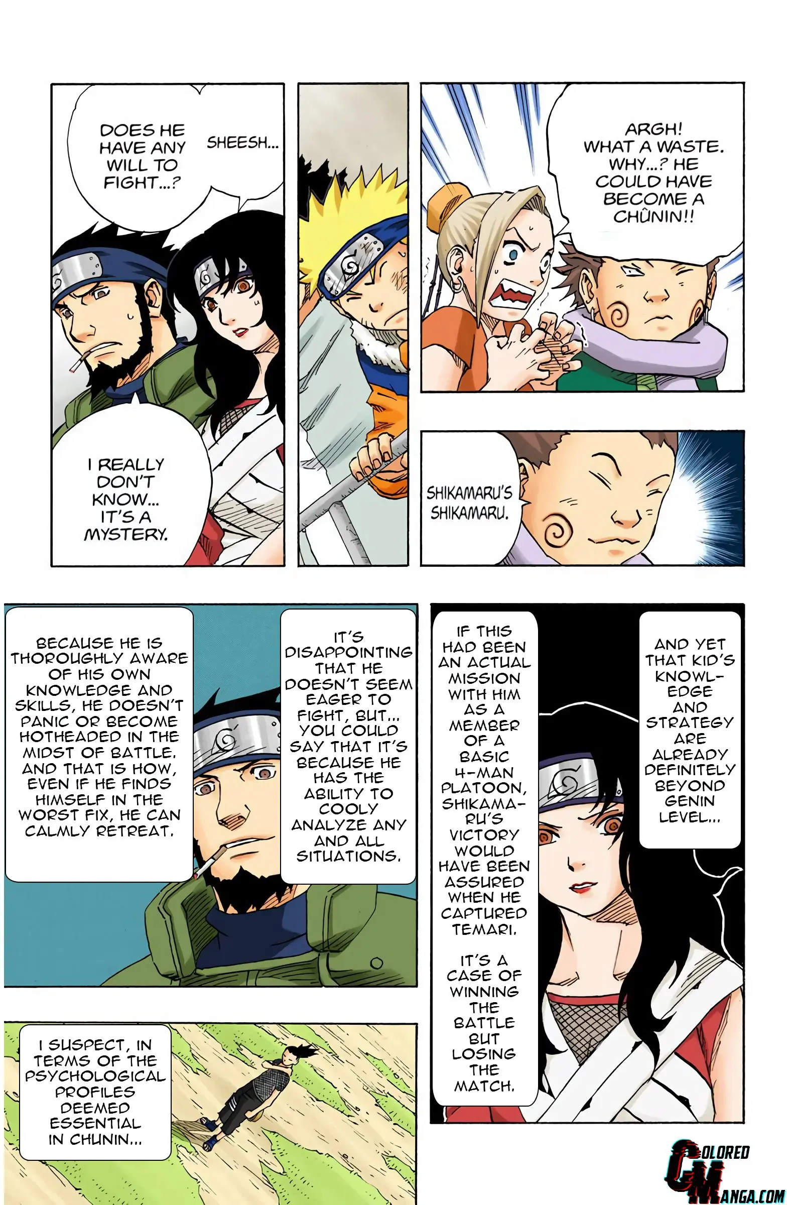 Naruto Colored Manga Online, chapter 109, page 5