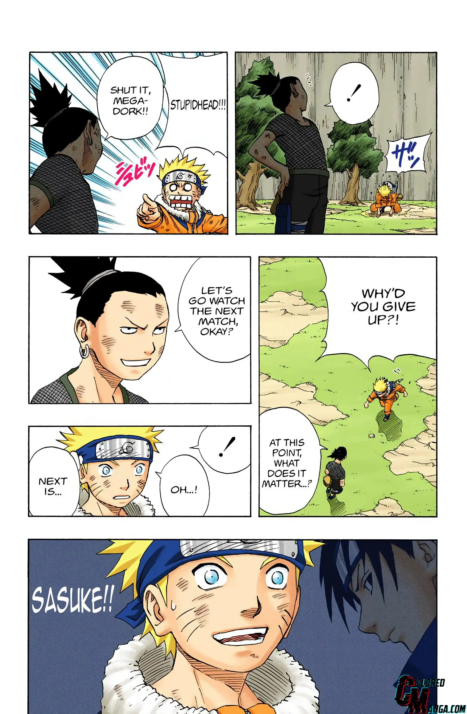 Naruto Colored Manga Online, chapter 109, page 8