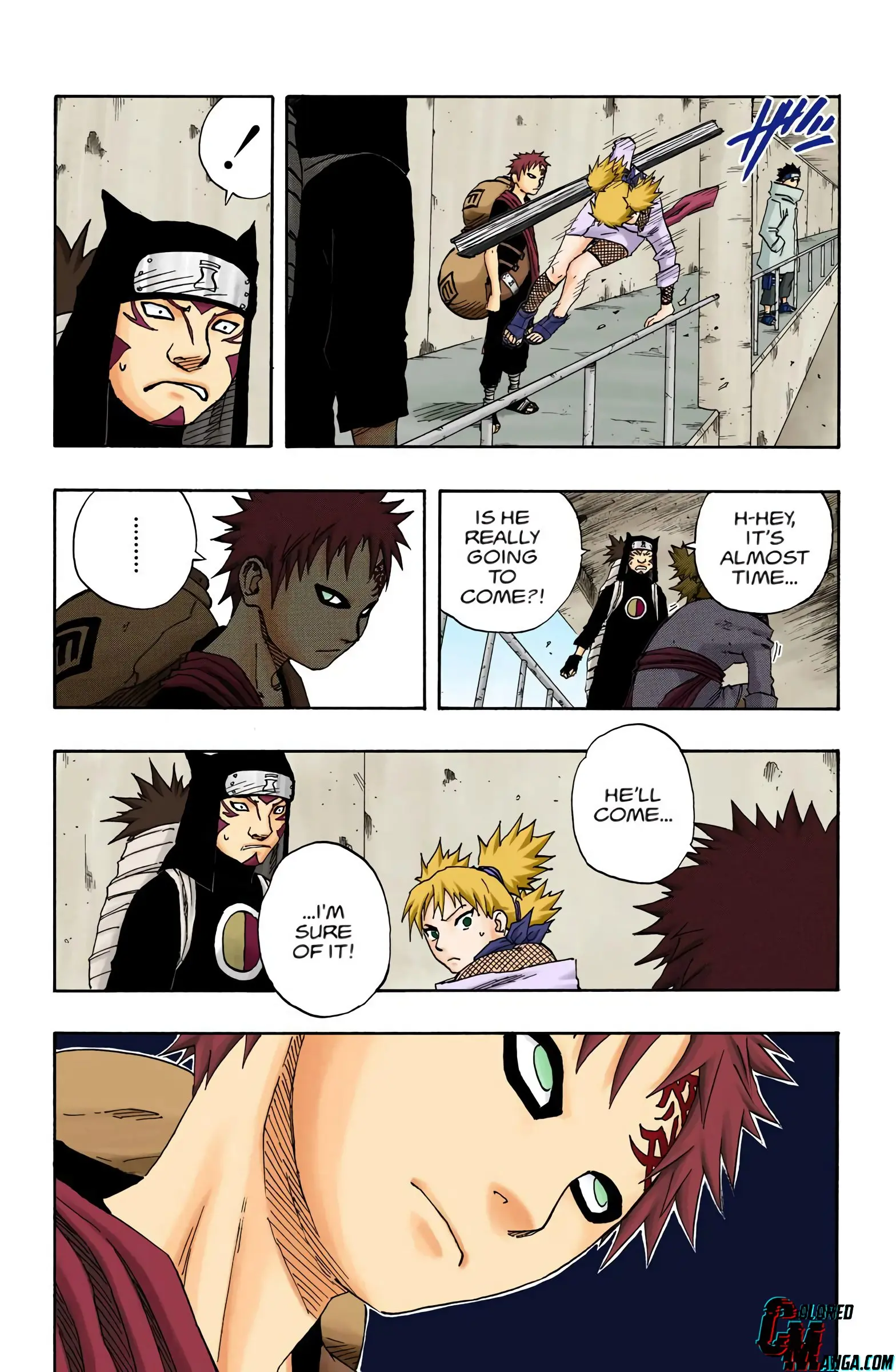 Naruto Colored Manga Online, chapter 109, page 14