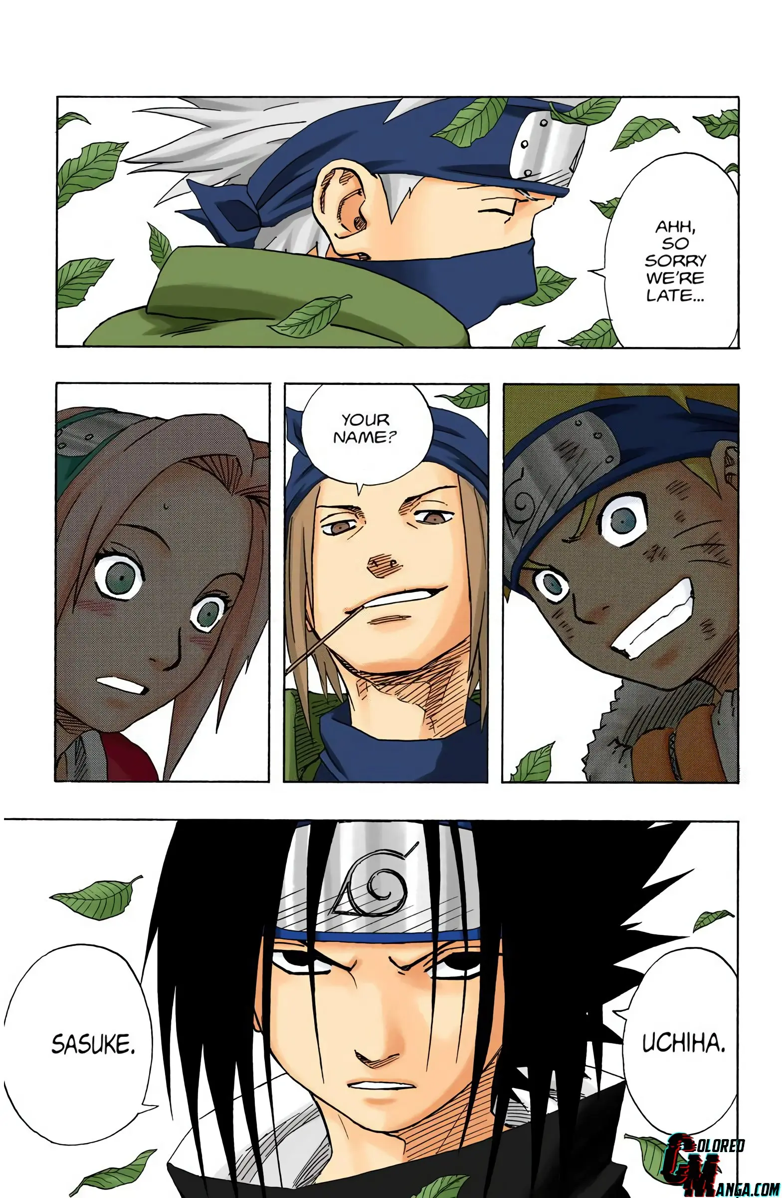 Naruto Colored Manga Online, chapter 109, page 19