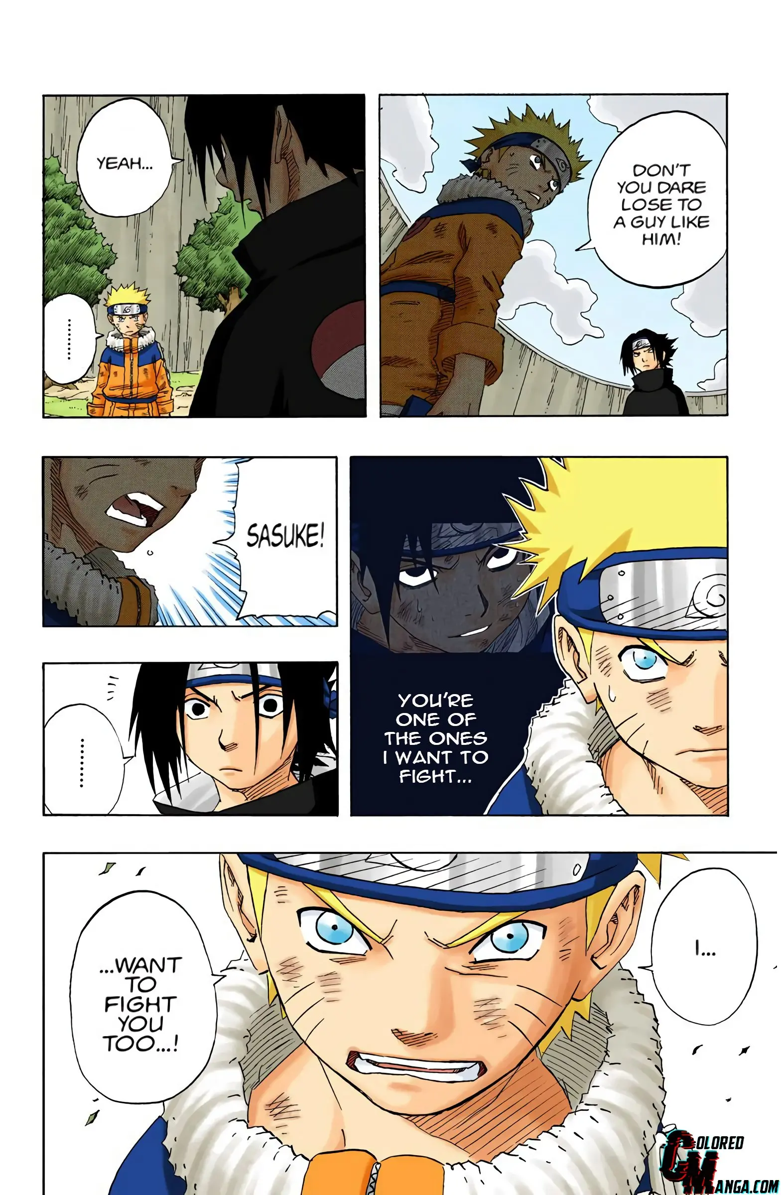 Naruto Colored Manga Online, chapter 110, page 4