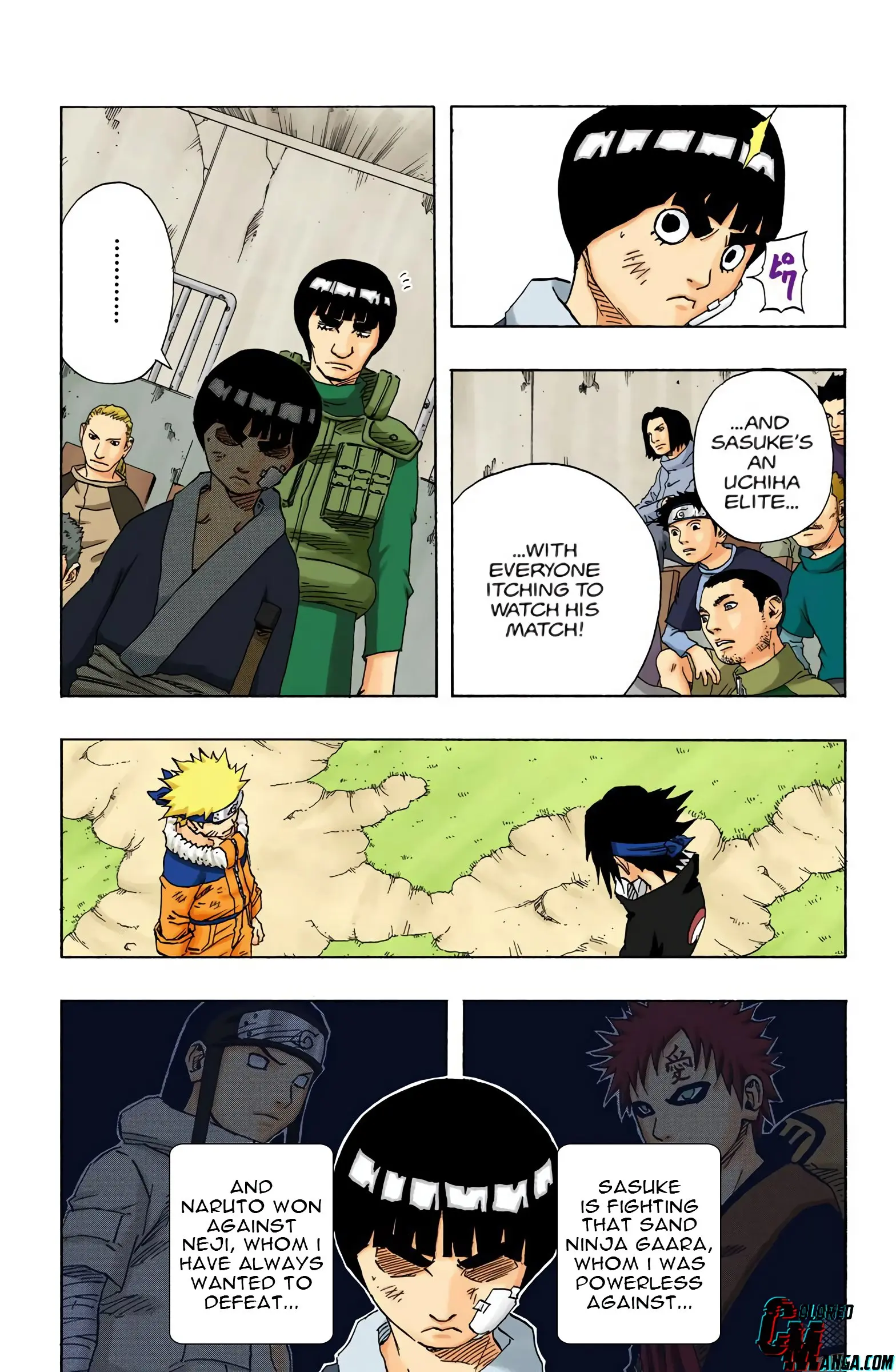 Naruto Colored Manga Online, chapter 110, page 7