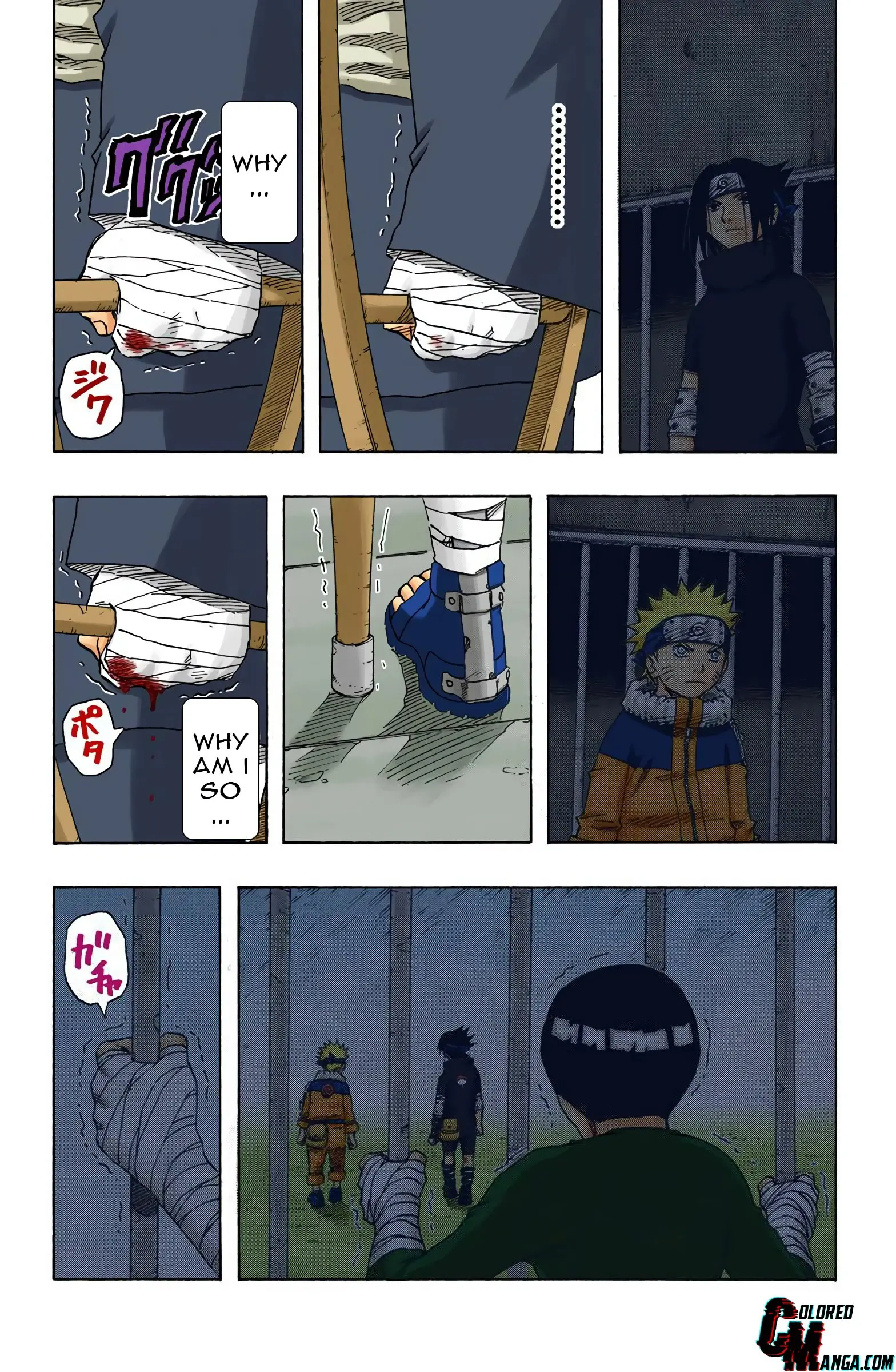 Naruto Colored Manga Online, chapter 110, page 8