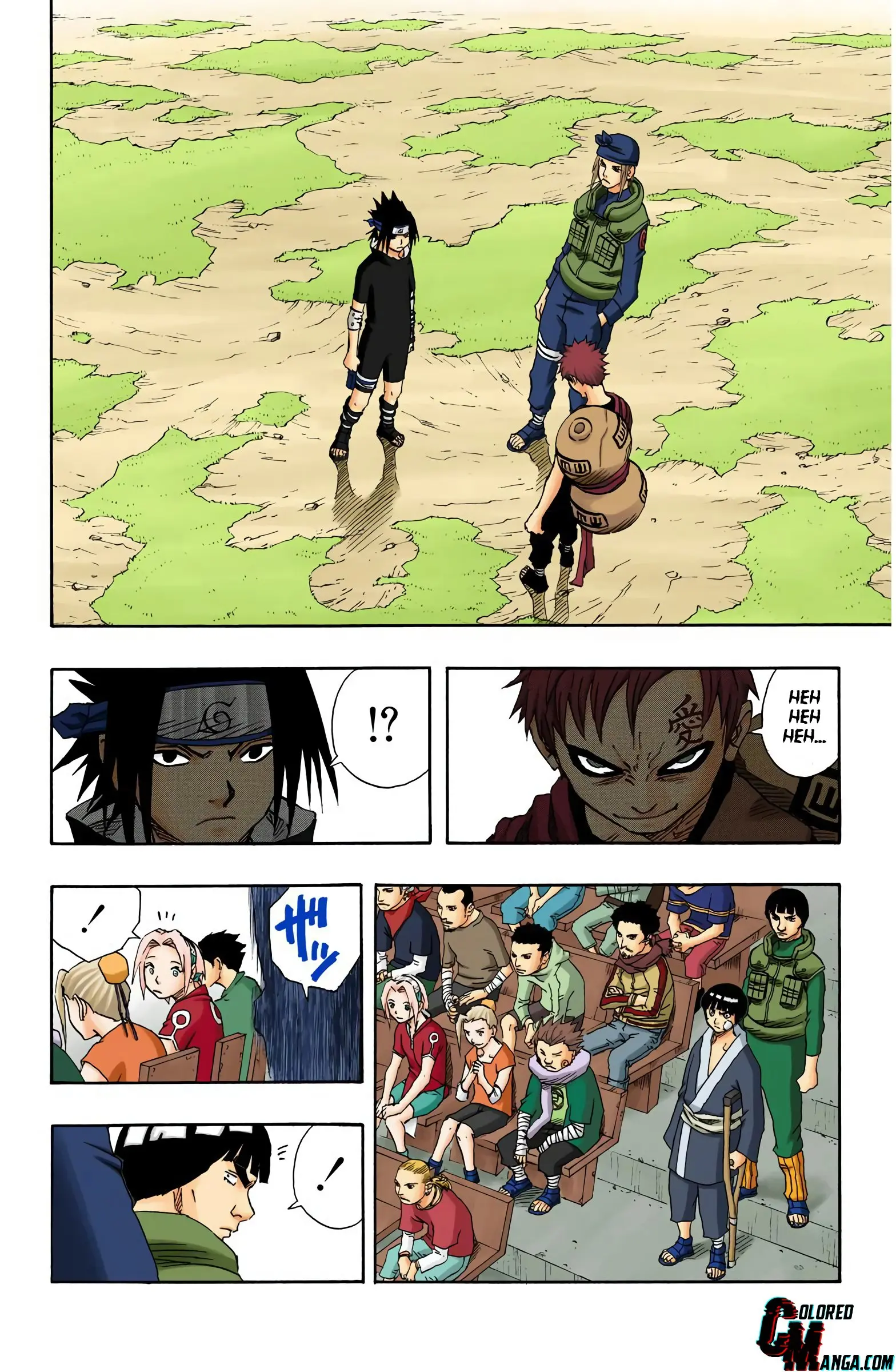 Naruto Colored Manga Online, chapter 111, page 2