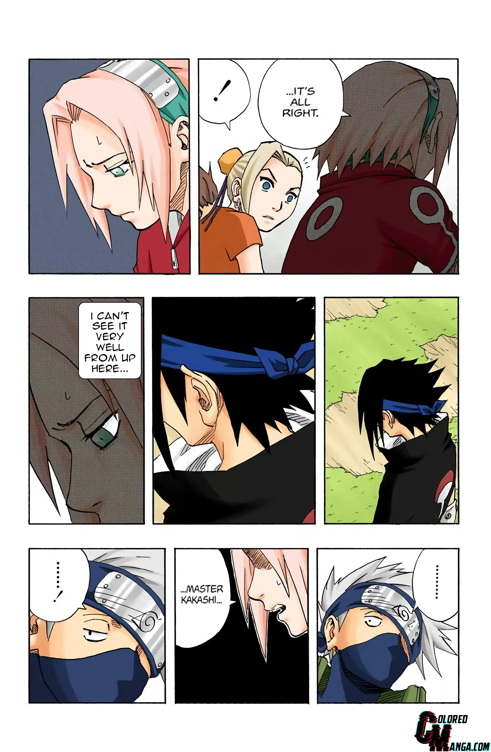 Naruto Colored Manga Online, chapter 111, page 4