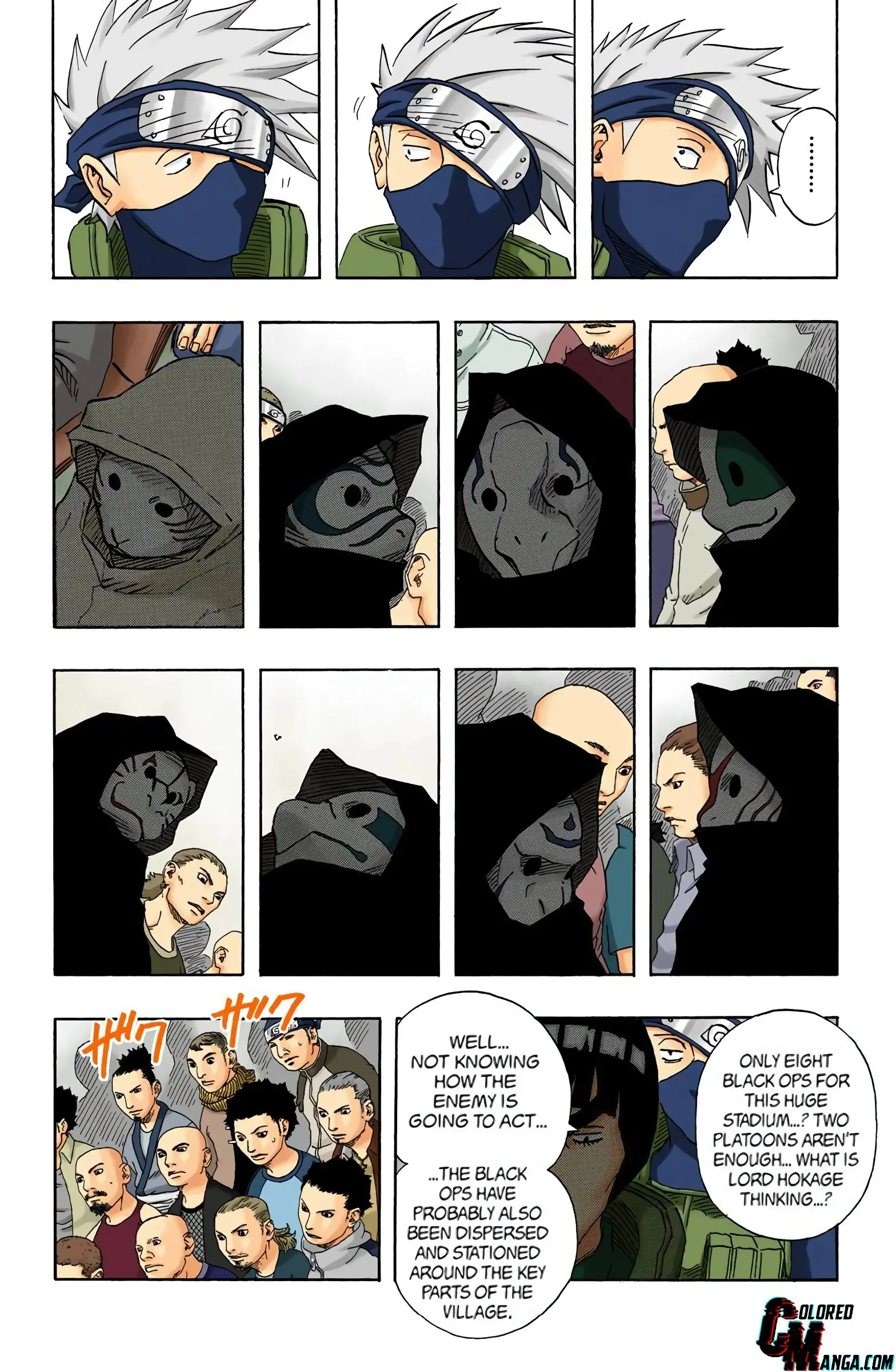 Naruto Colored Manga Online, chapter 111, page 6
