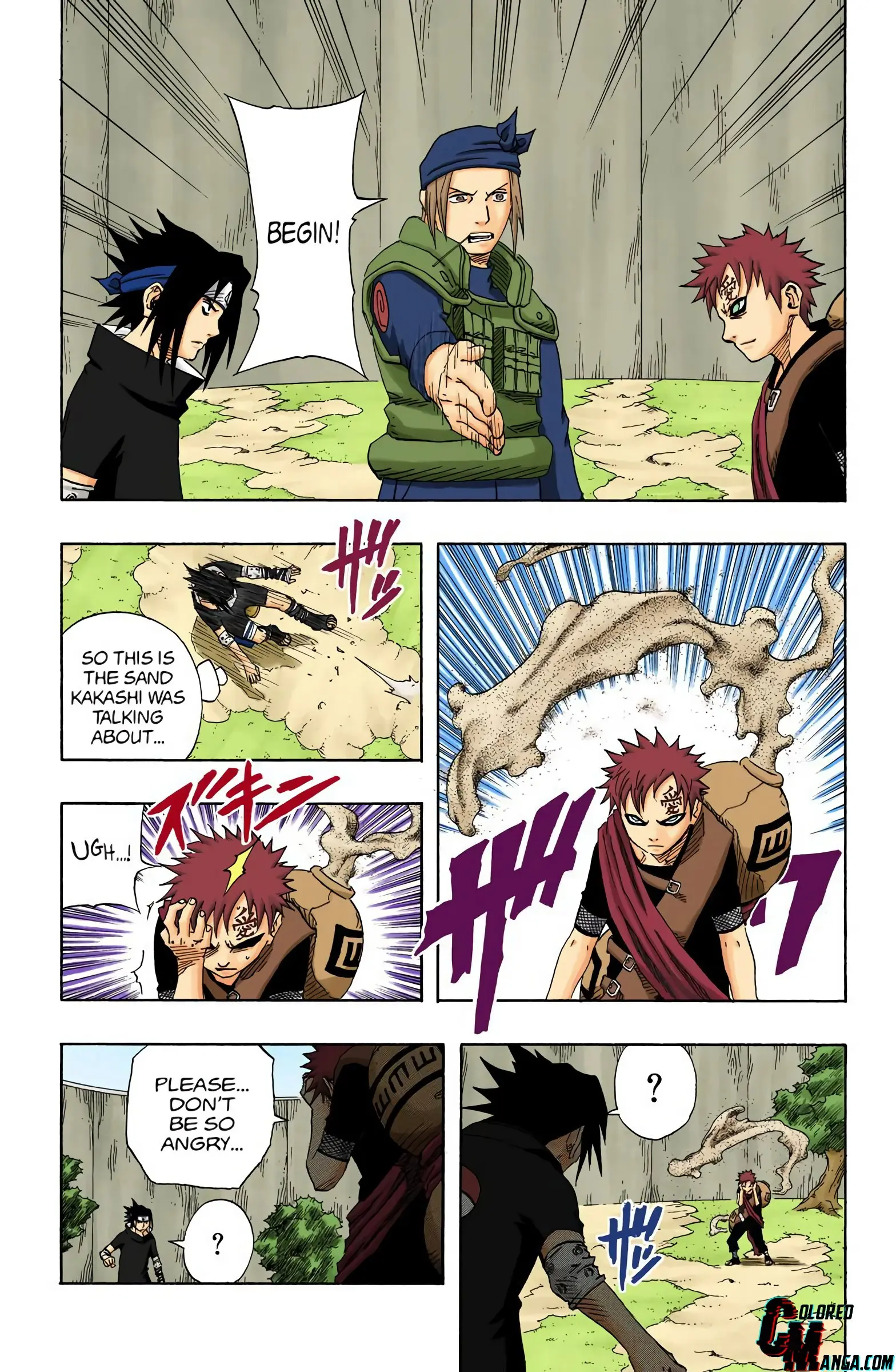 Naruto Colored Manga Online, chapter 111, page 7
