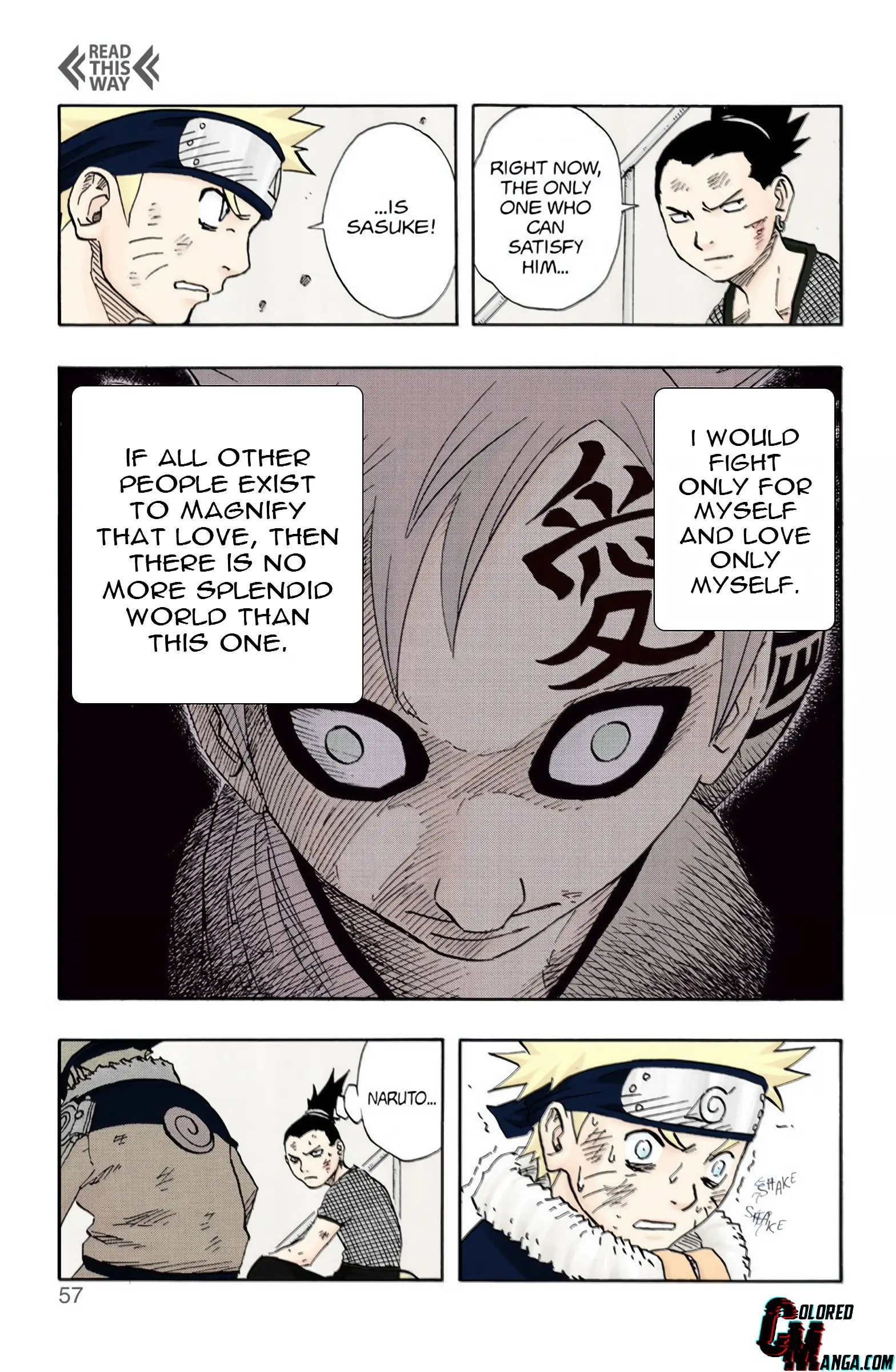 Naruto Colored Manga Online, chapter 111, page 11