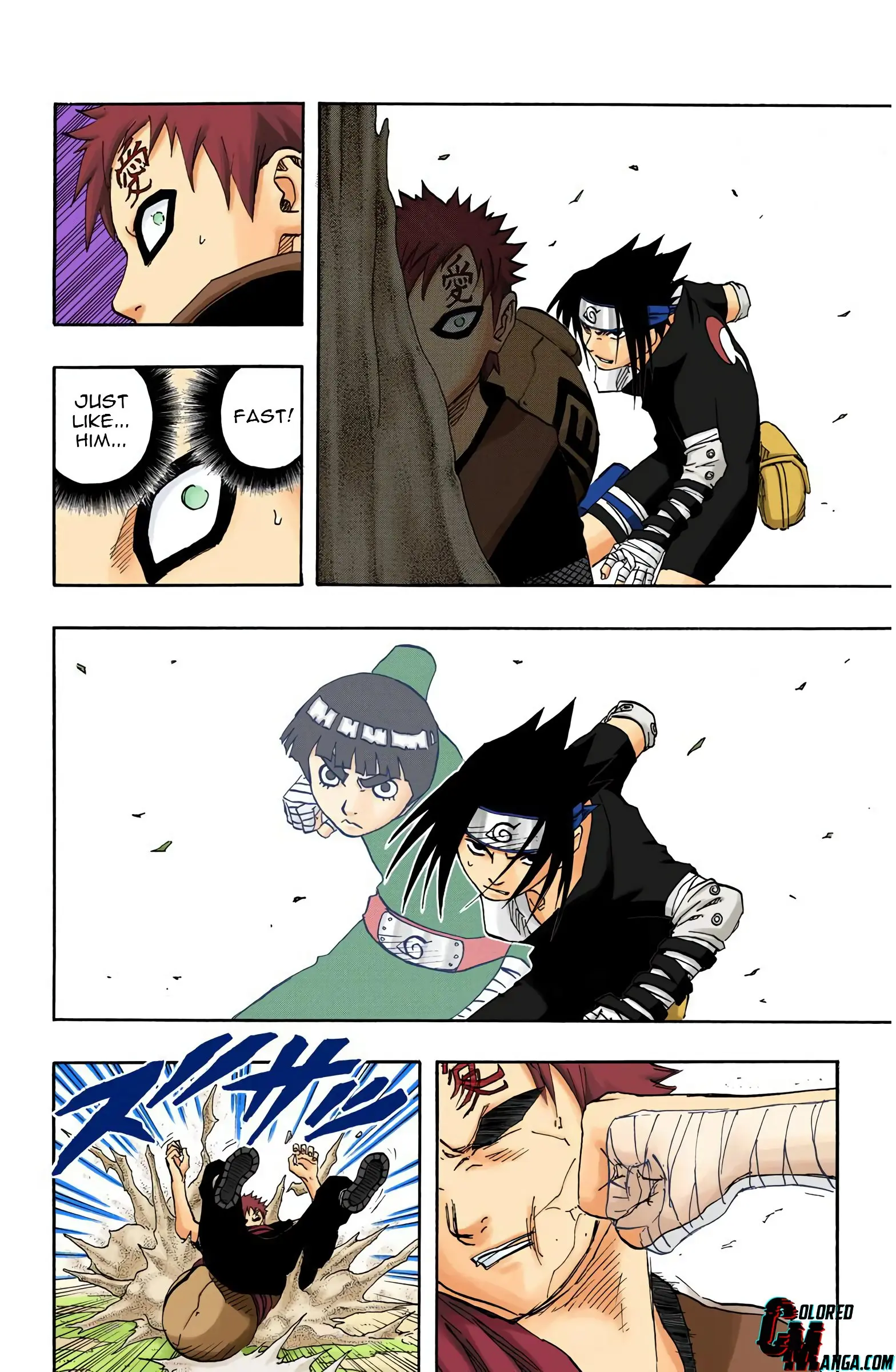 Naruto Colored Manga Online, chapter 111, page 18