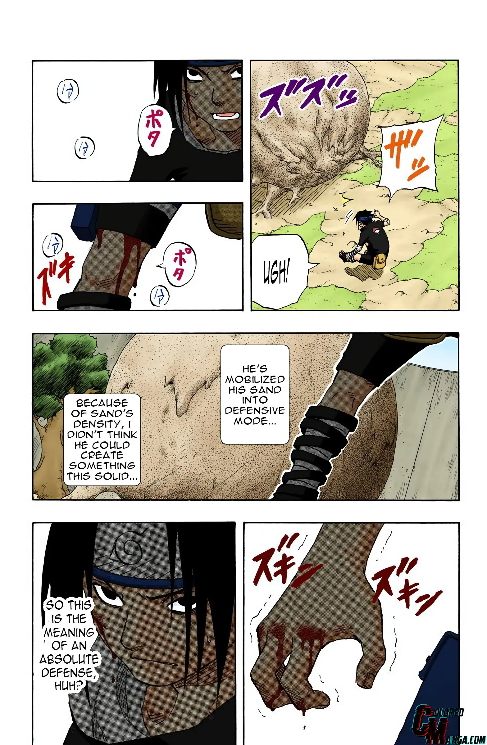 Naruto Colored Manga Online, chapter 112, page 15