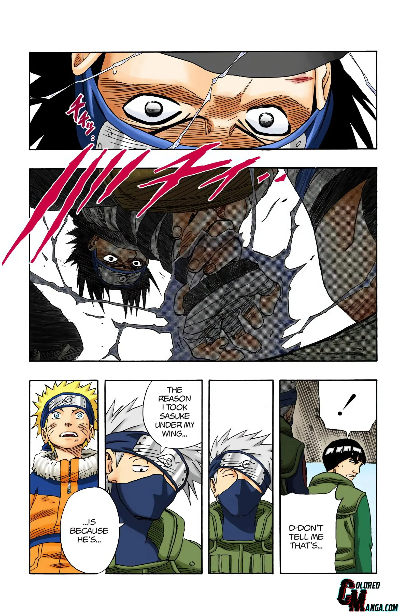 Naruto Colored Manga Online, chapter 113, page 7