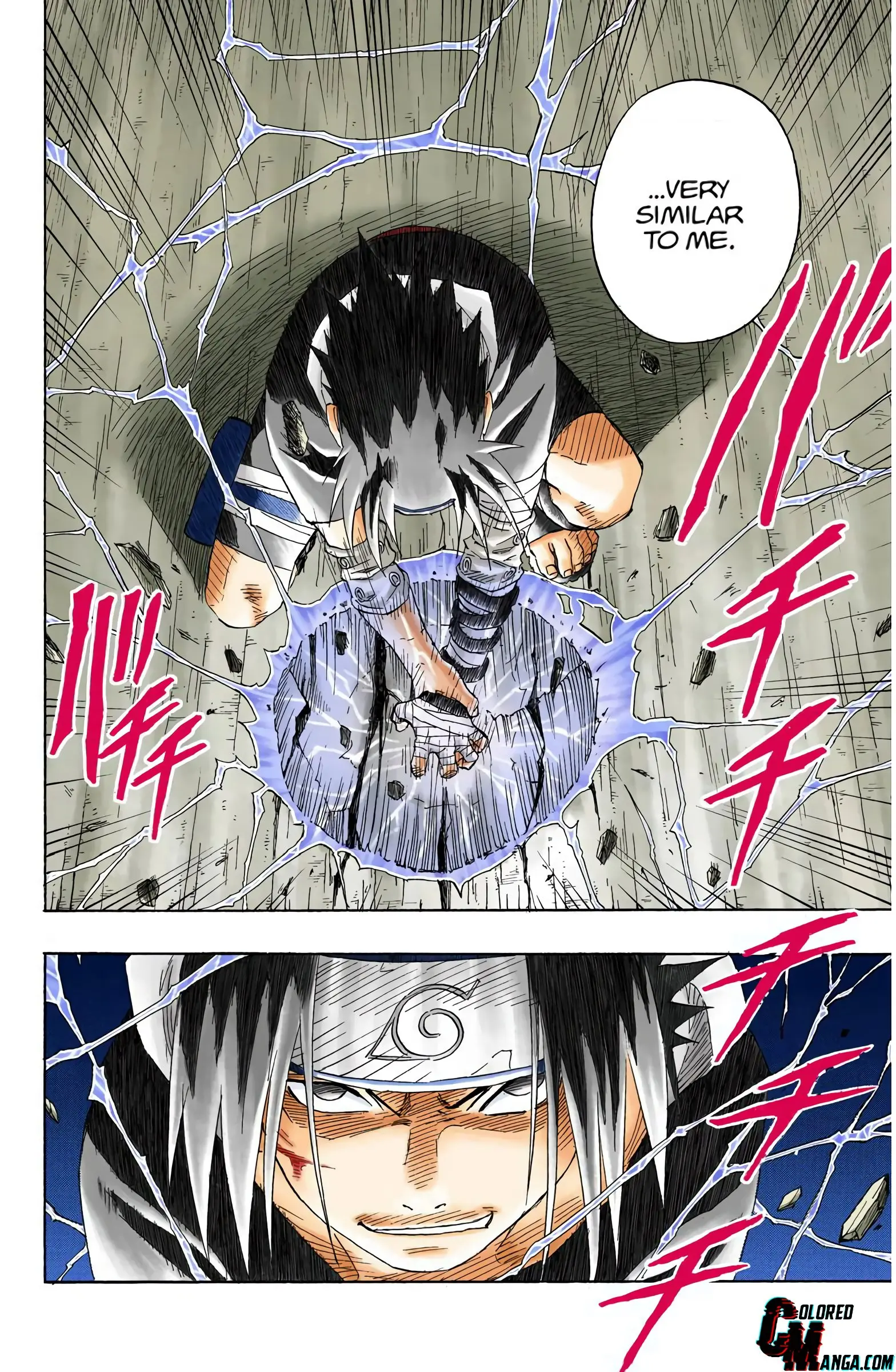 Naruto Colored Manga Online, chapter 113, page 8