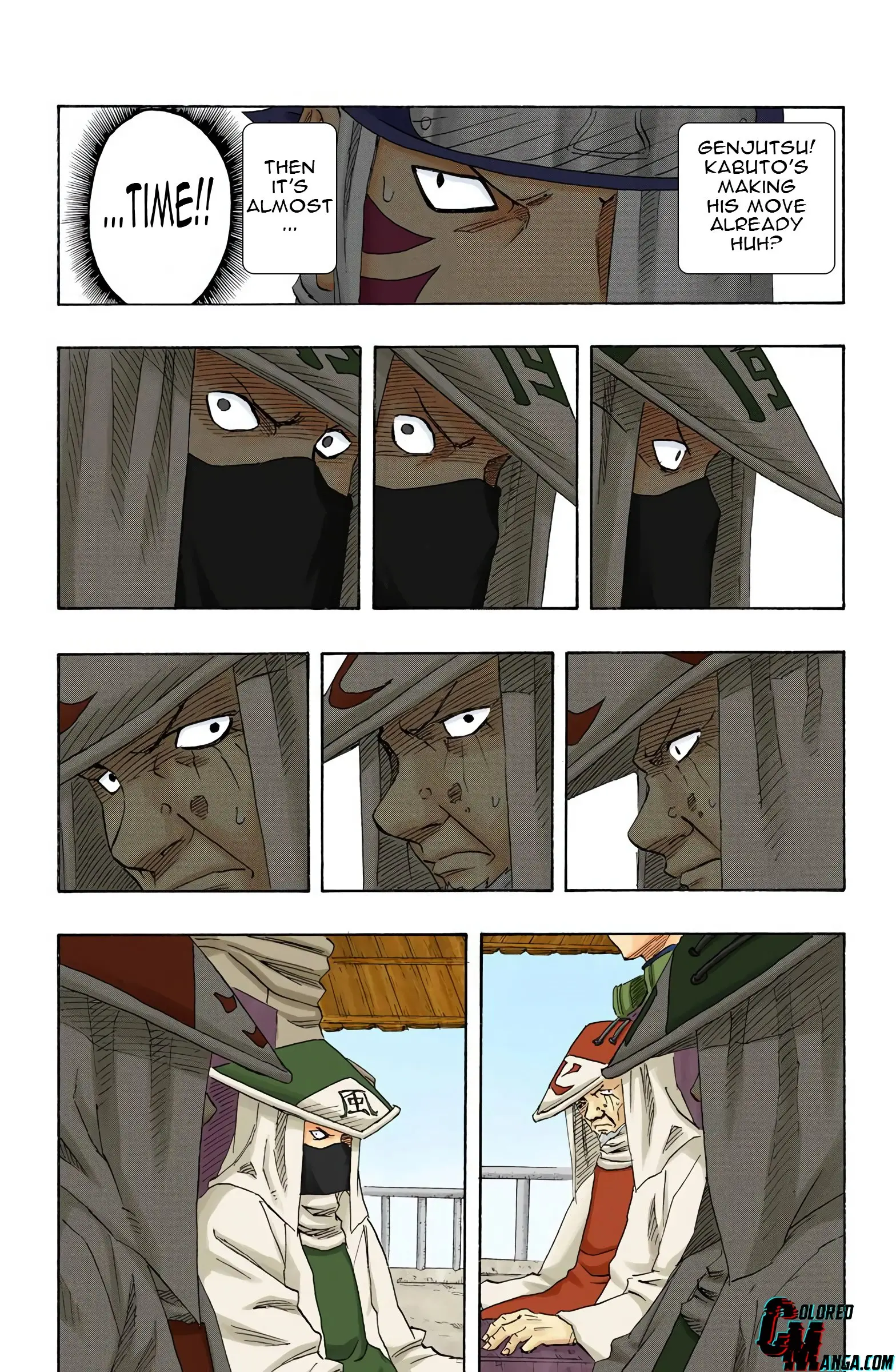 Naruto Colored Manga Online, chapter 114, page 17