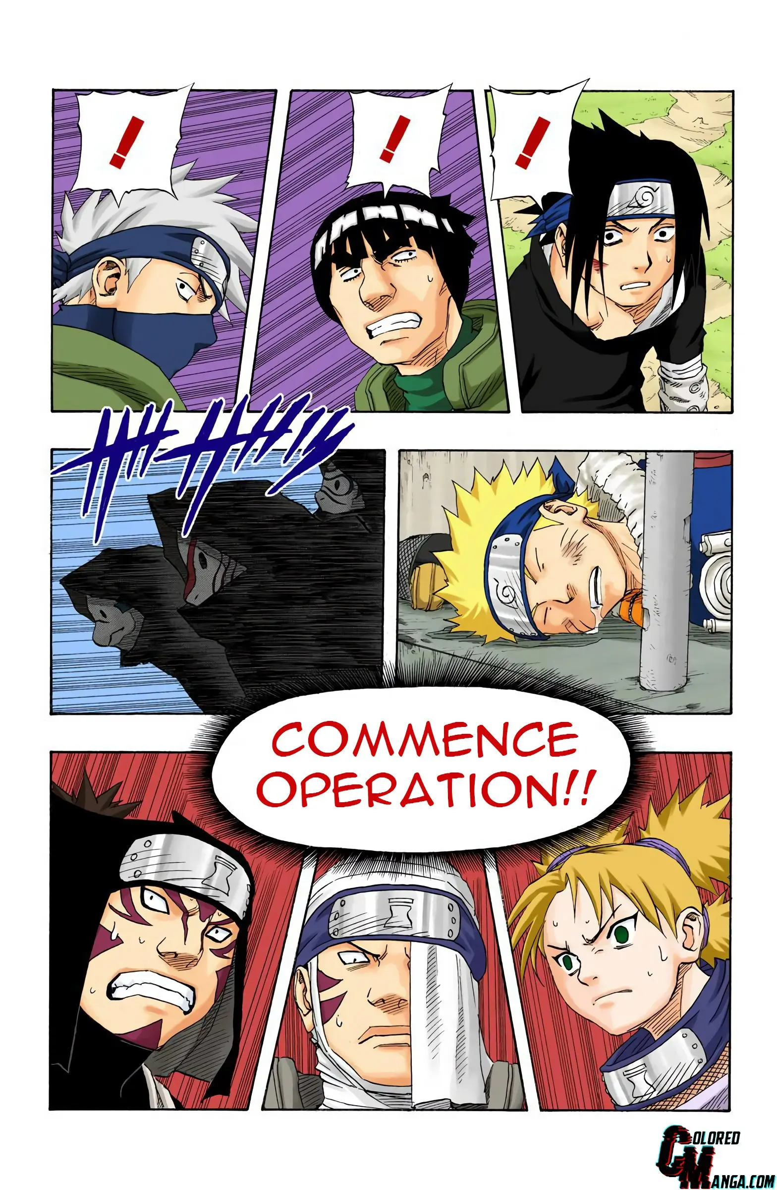 Naruto Colored Manga Online, chapter 114, page 19