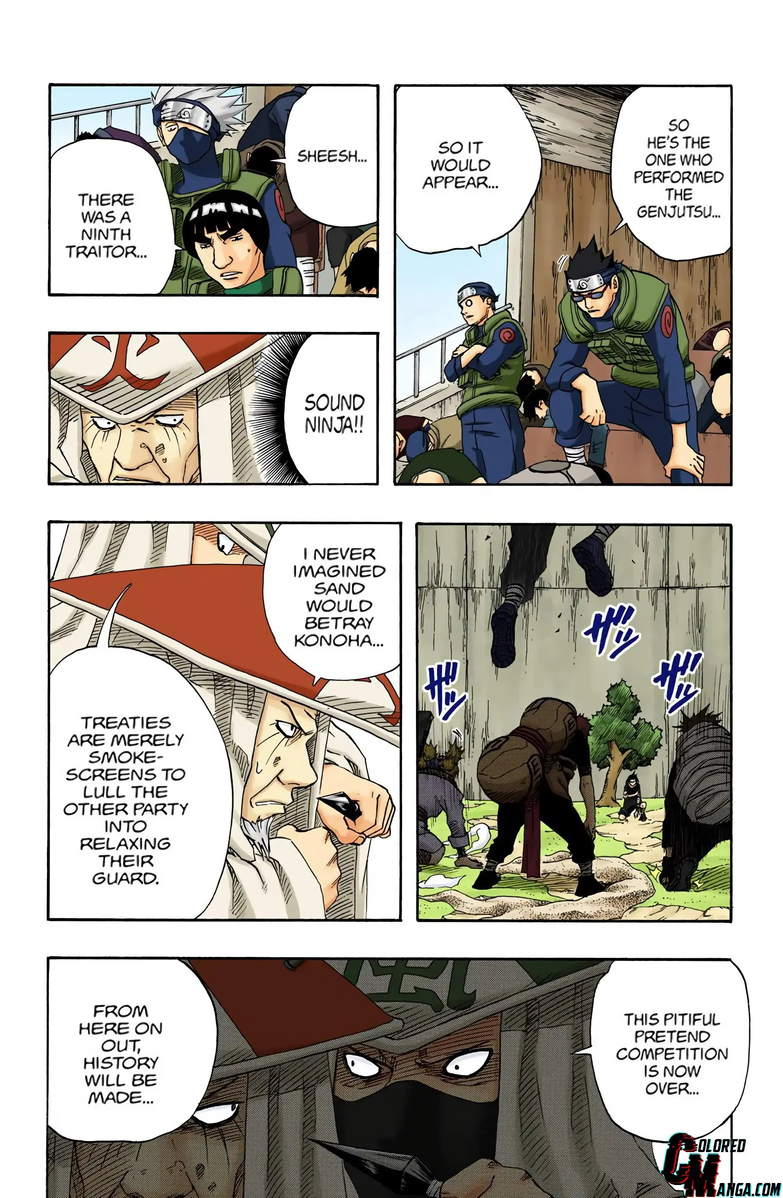 Naruto Colored Manga Online, chapter 115, page 10