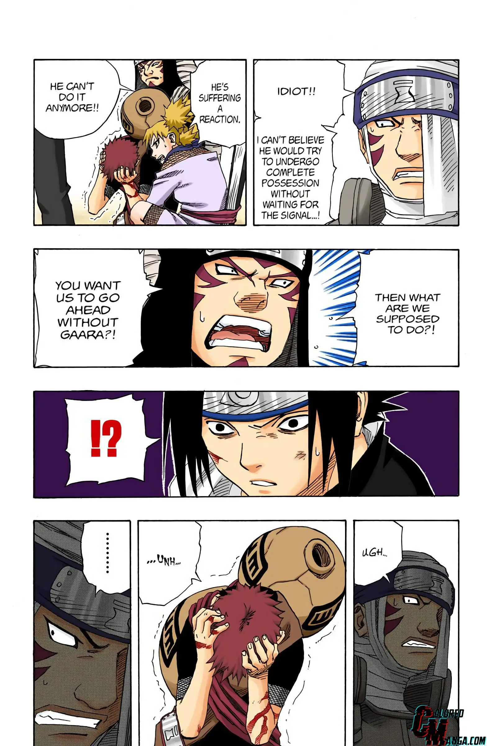 Naruto Colored Manga Online, chapter 115, page 13