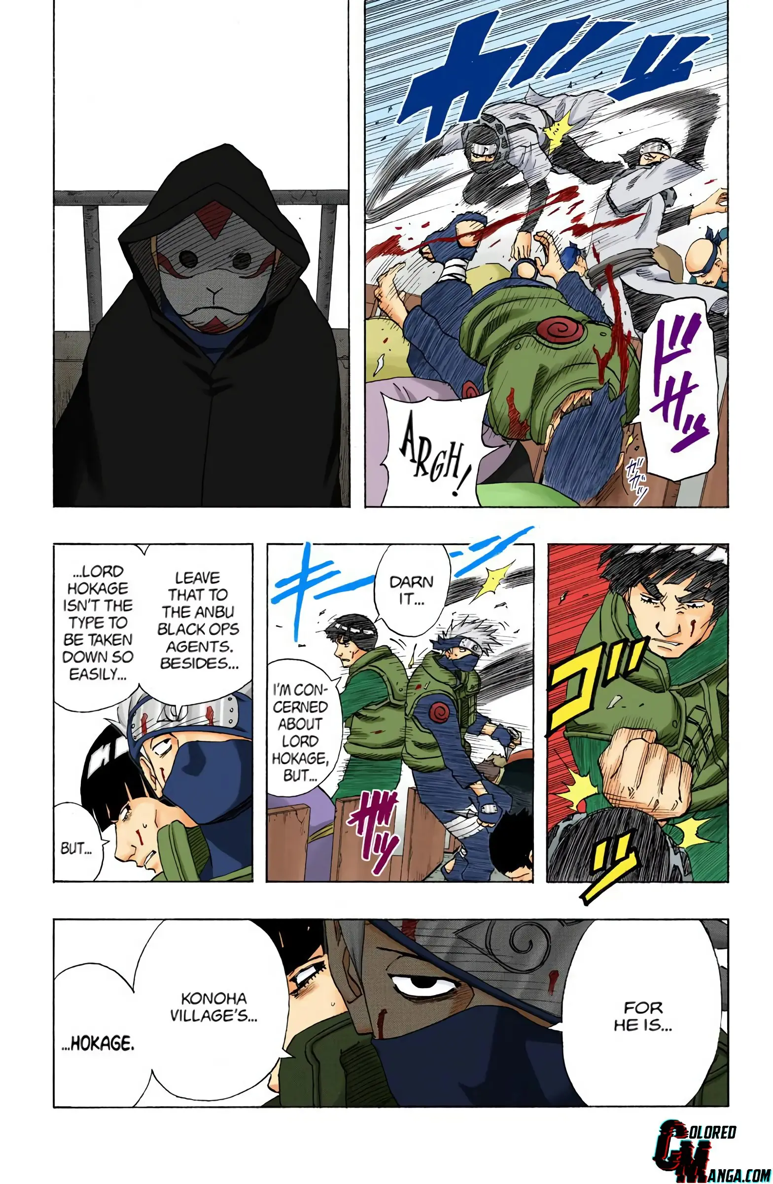 Naruto Colored Manga Online, chapter 116, page 10