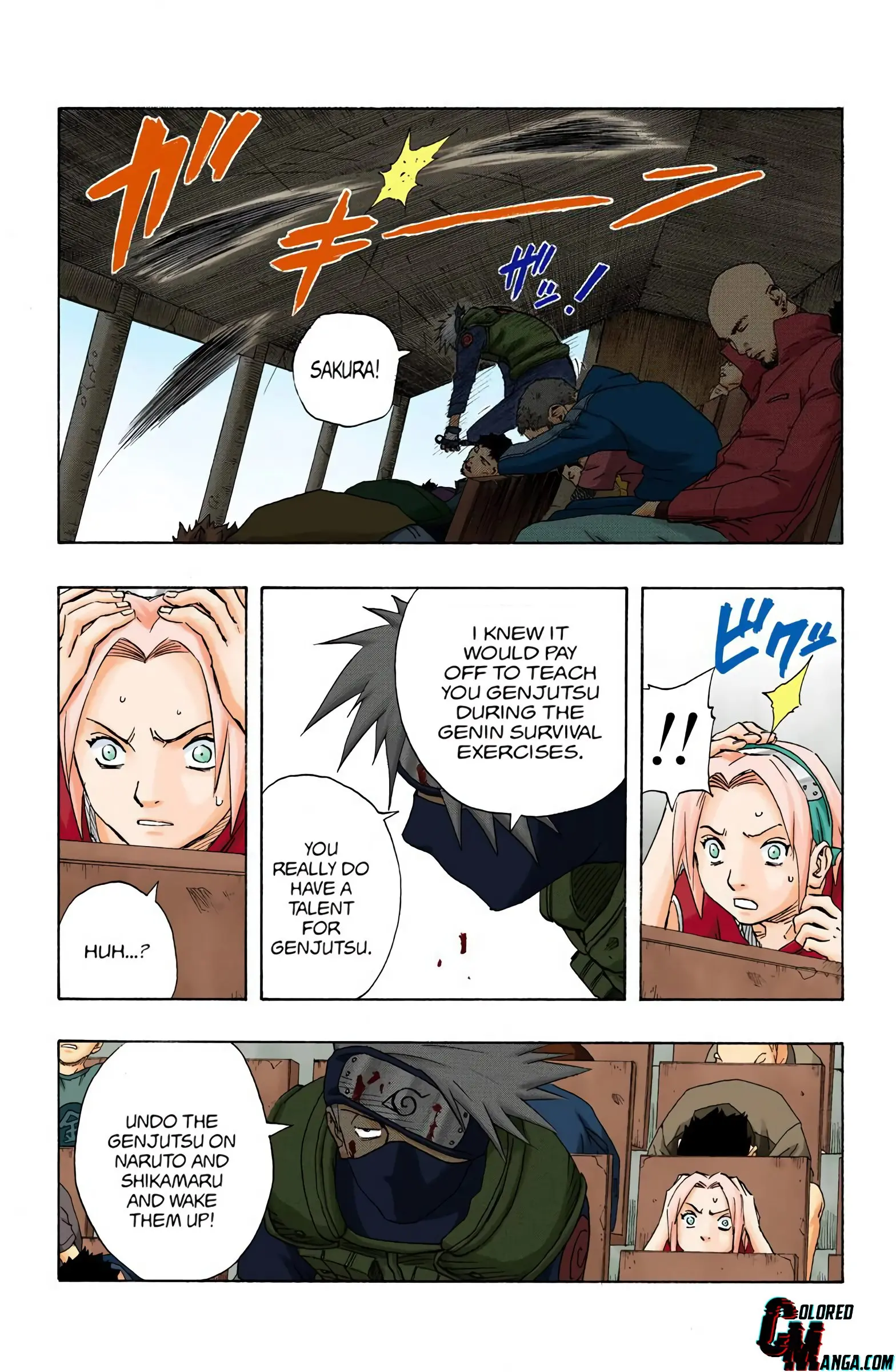 Naruto Colored Manga Online, chapter 116, page 16