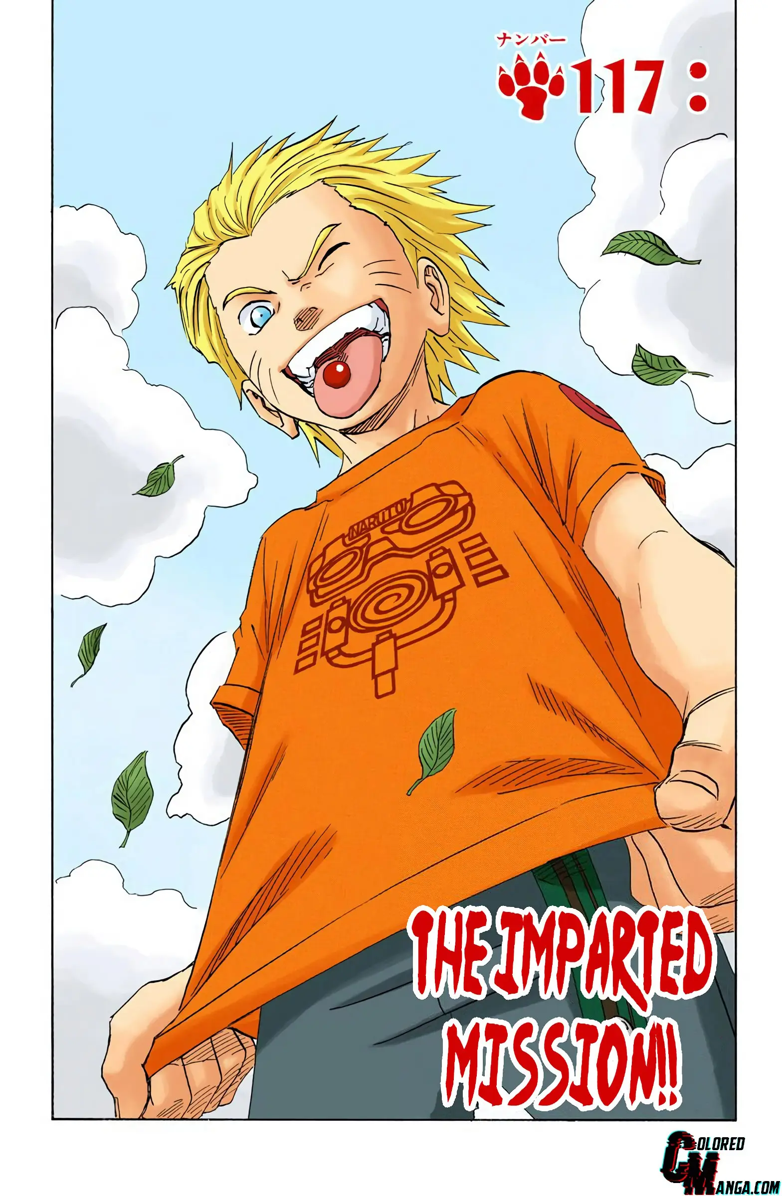 Naruto Colored Manga Online, chapter 117, page 1