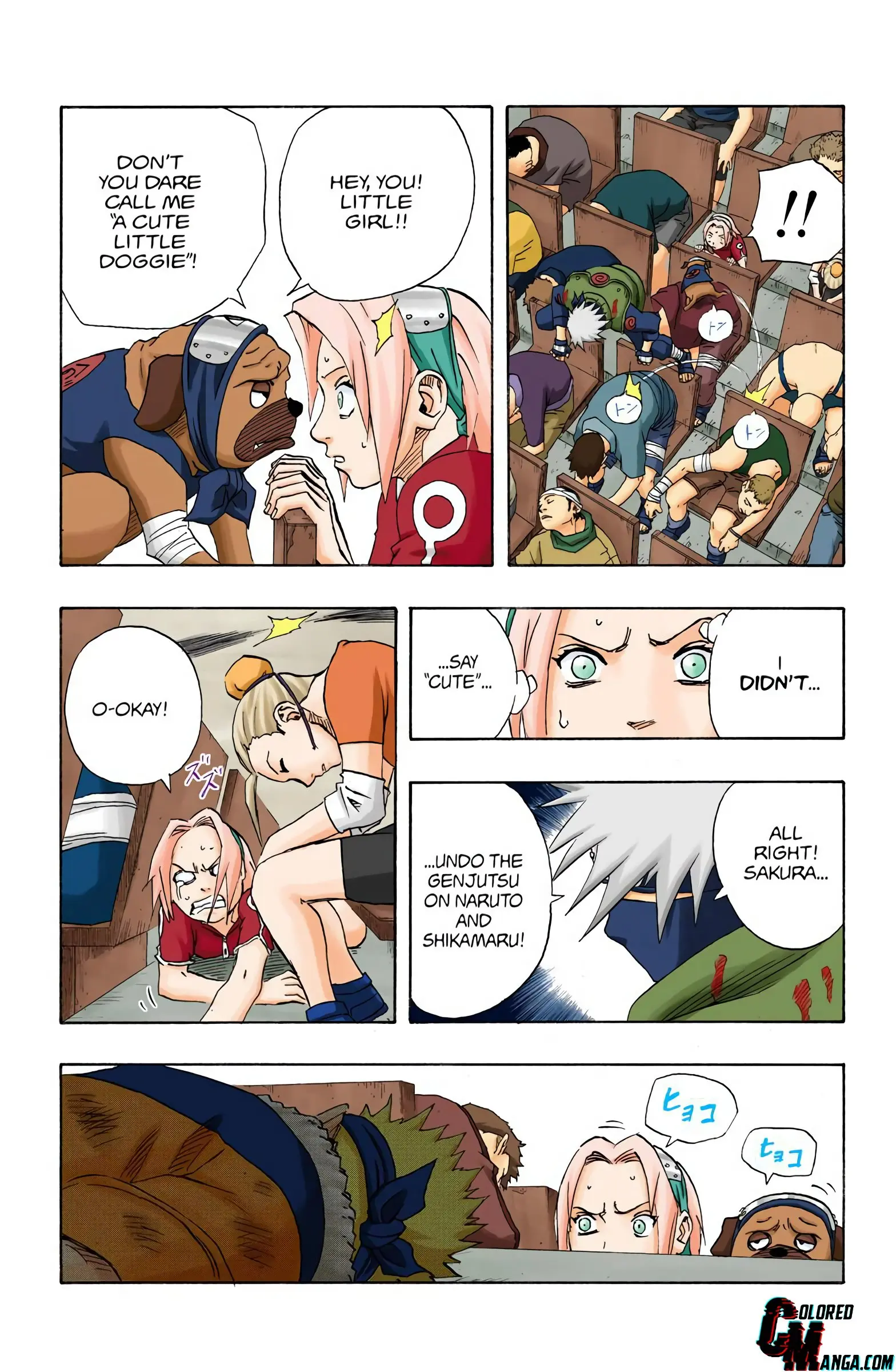 Naruto Colored Manga Online, chapter 117, page 5