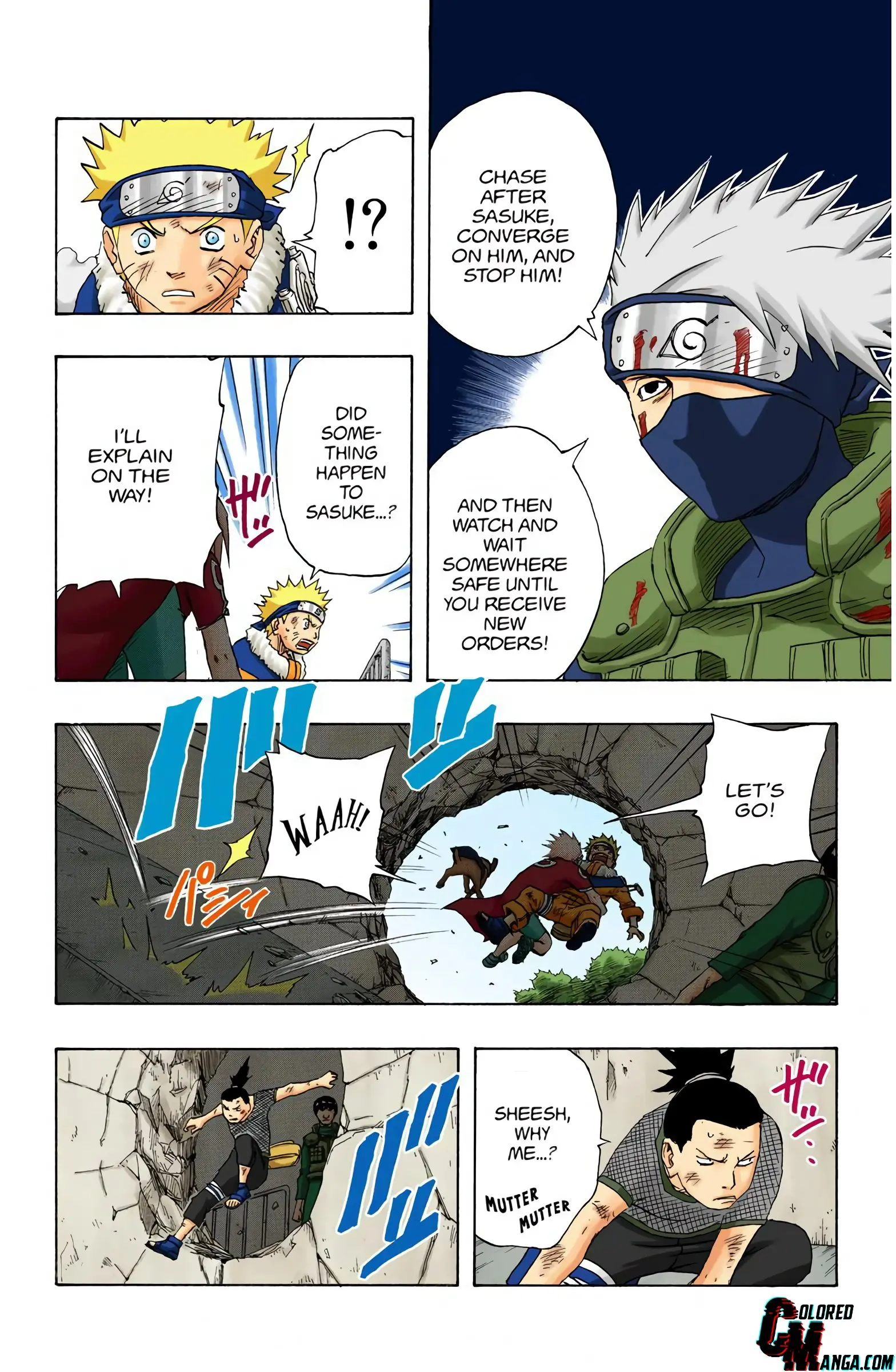Naruto Colored Manga Online, chapter 117, page 10