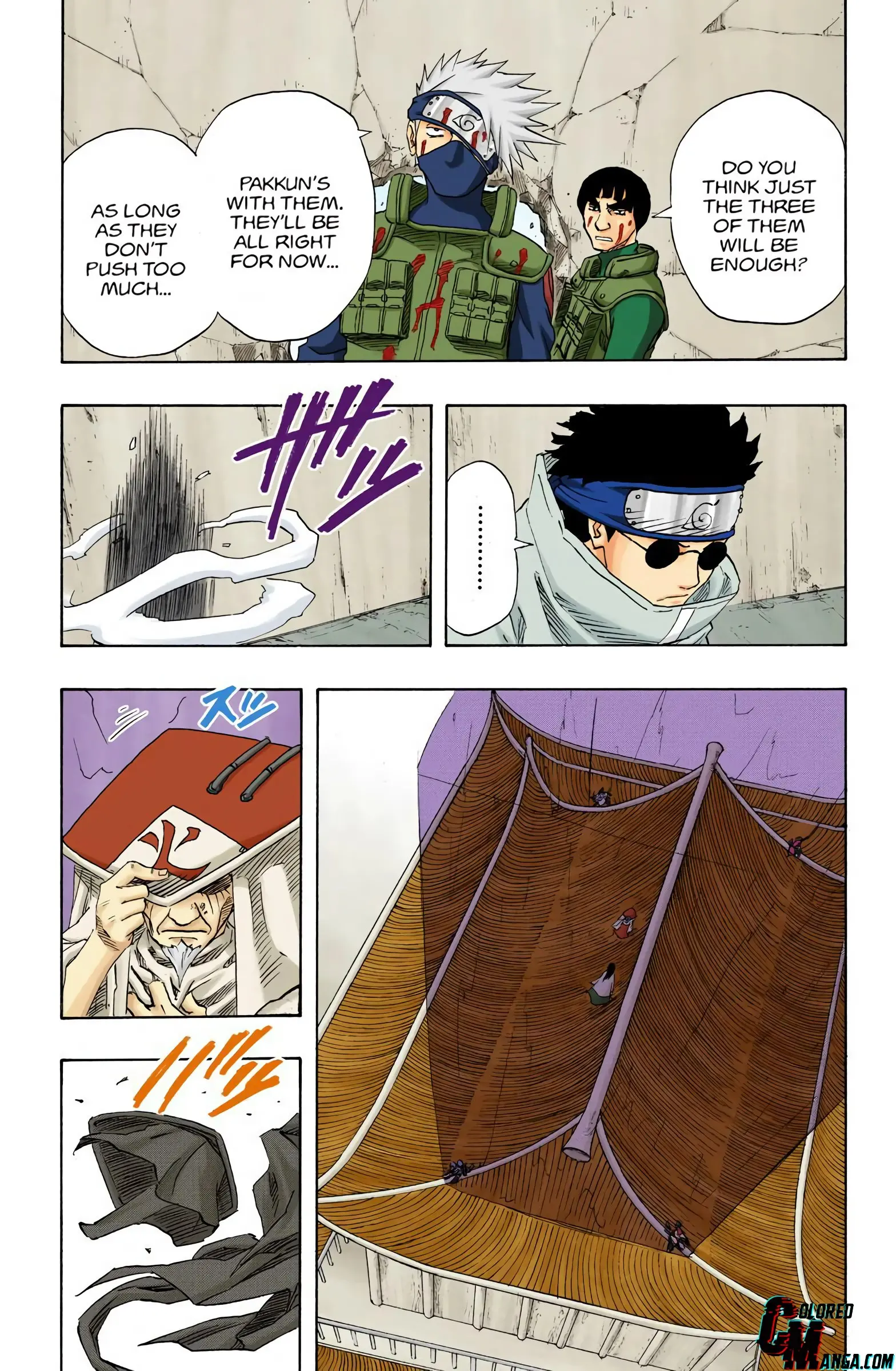 Naruto Colored Manga Online, chapter 117, page 11