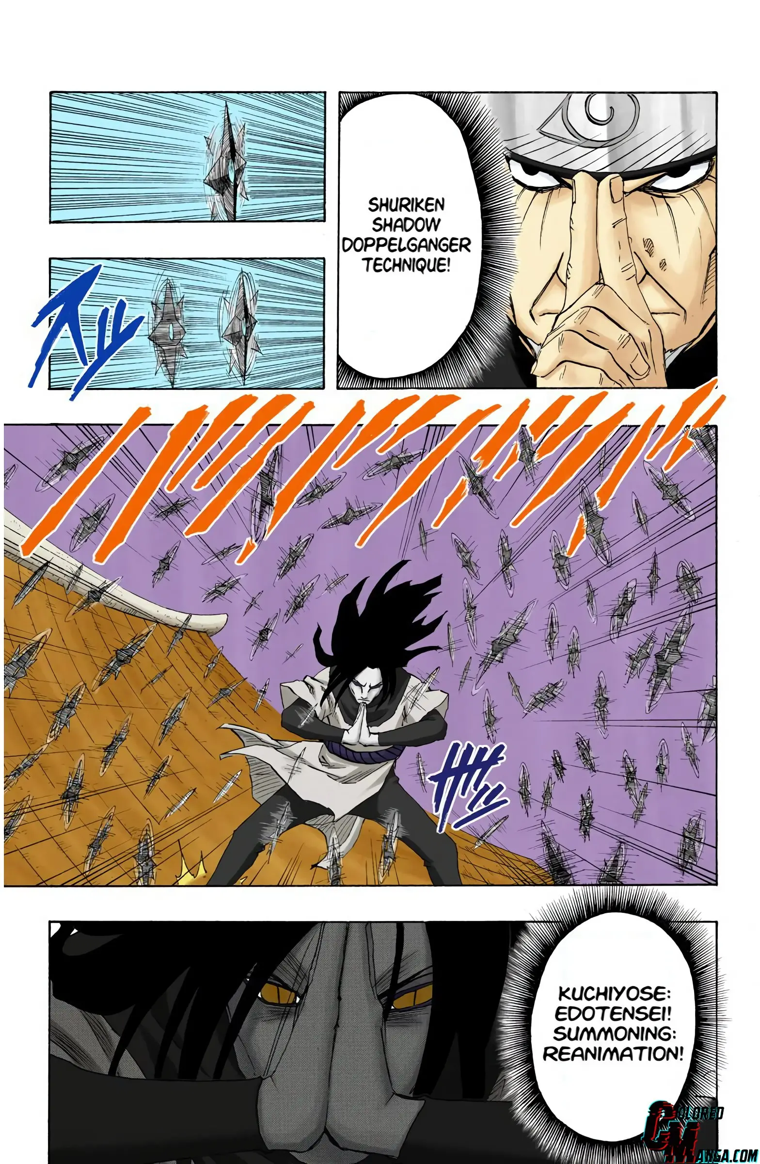 Naruto Colored Manga Online, chapter 117, page 17