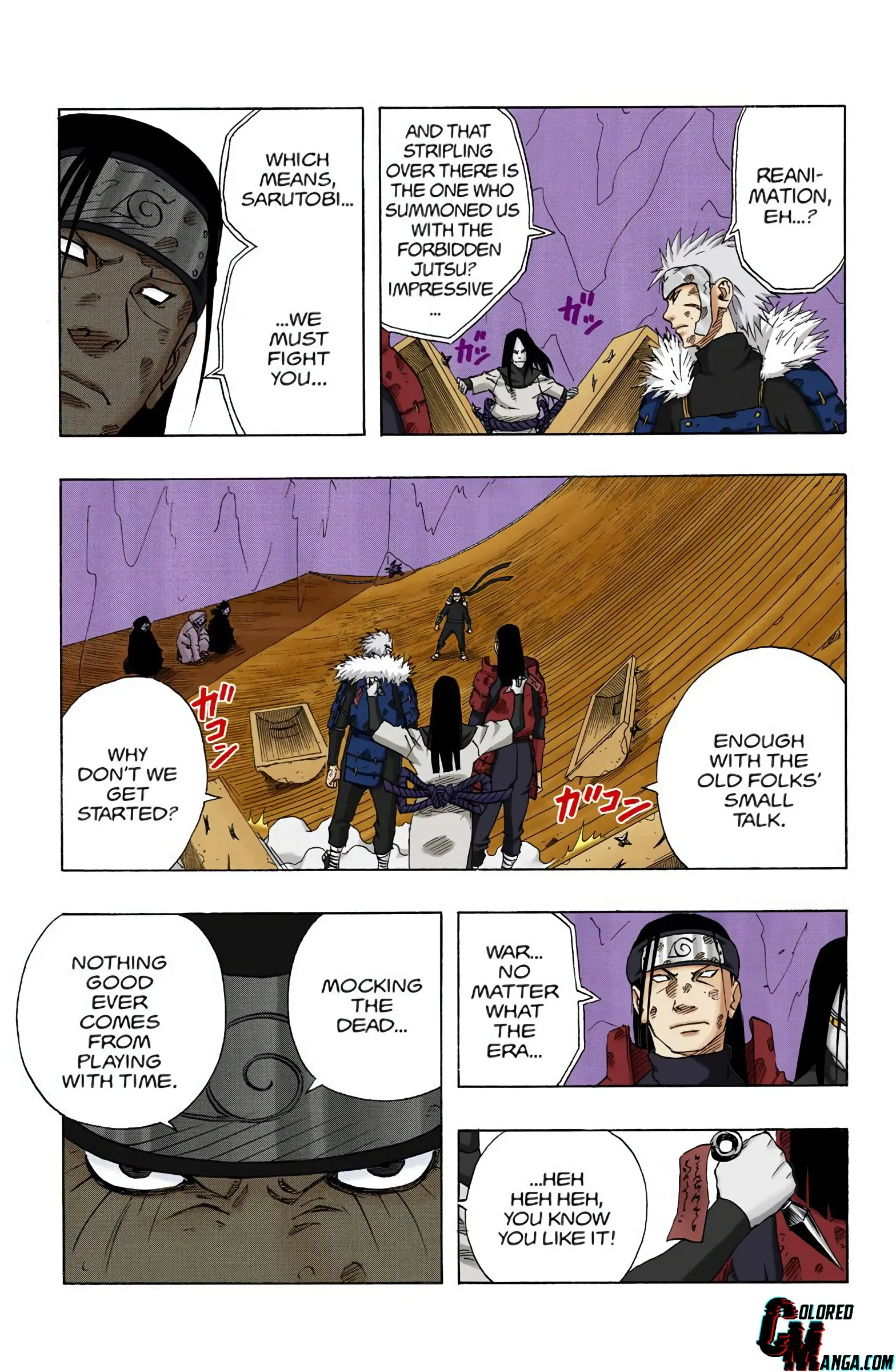 Naruto Colored Manga Online, chapter 118, page 7