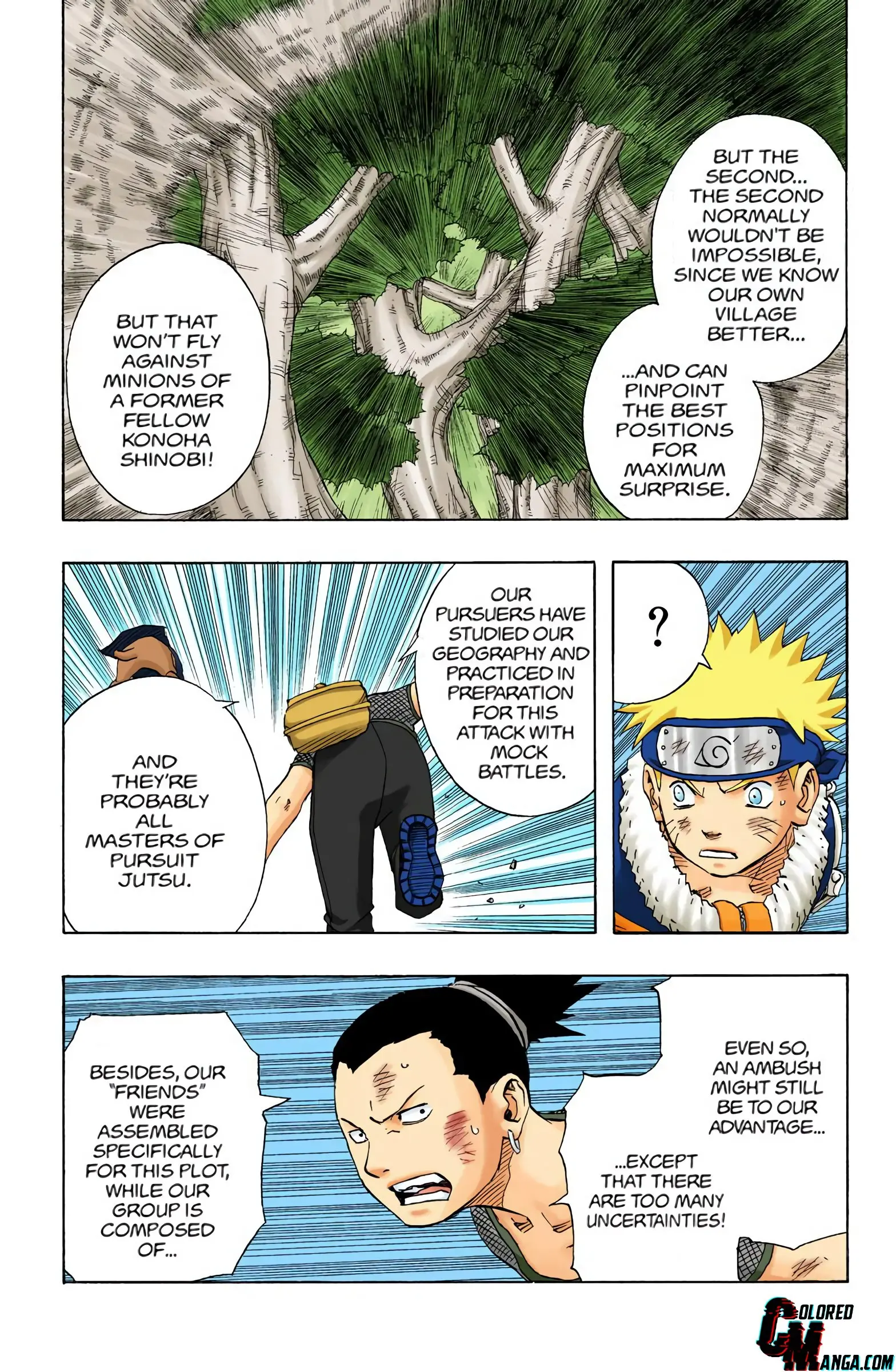 Naruto Colored Manga Online, chapter 118, page 13