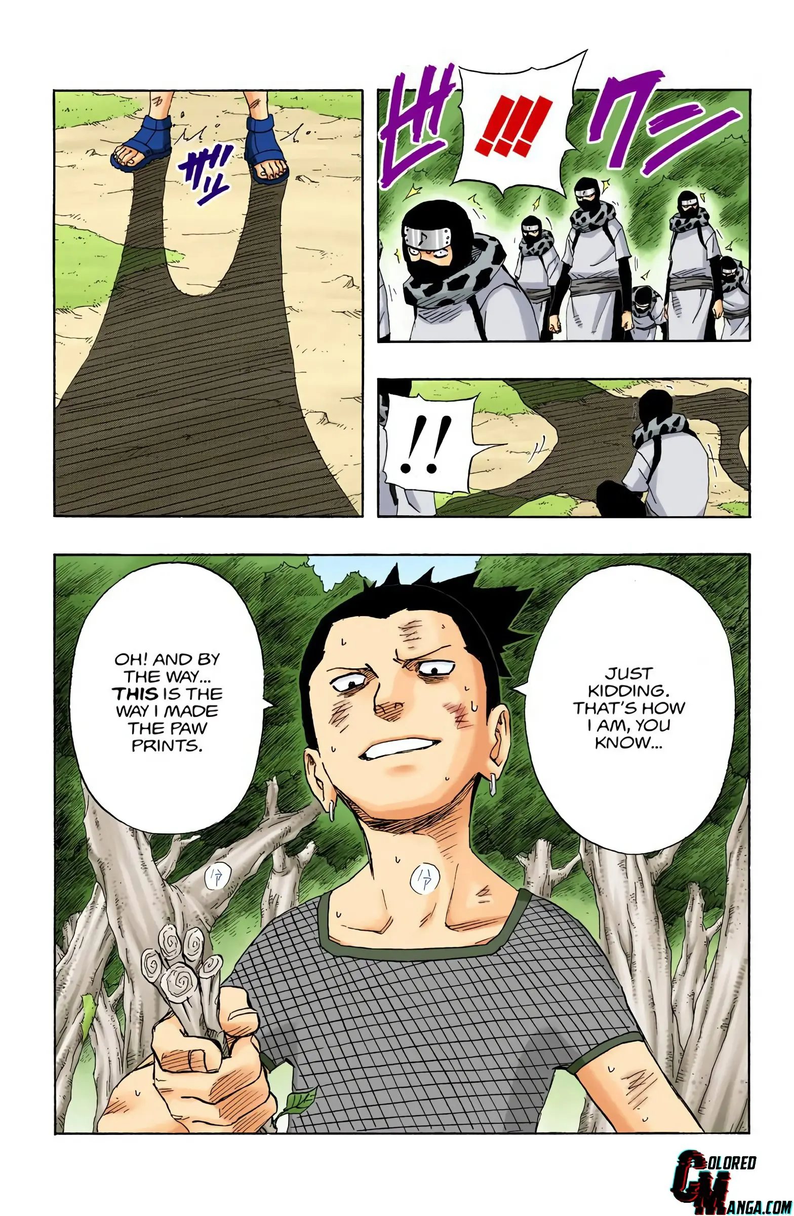 Naruto Colored Manga Online, chapter 118, page 21