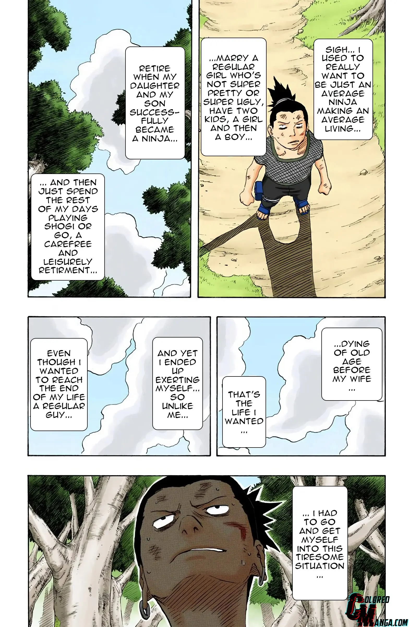 Naruto Colored Manga Online, chapter 119, page 6