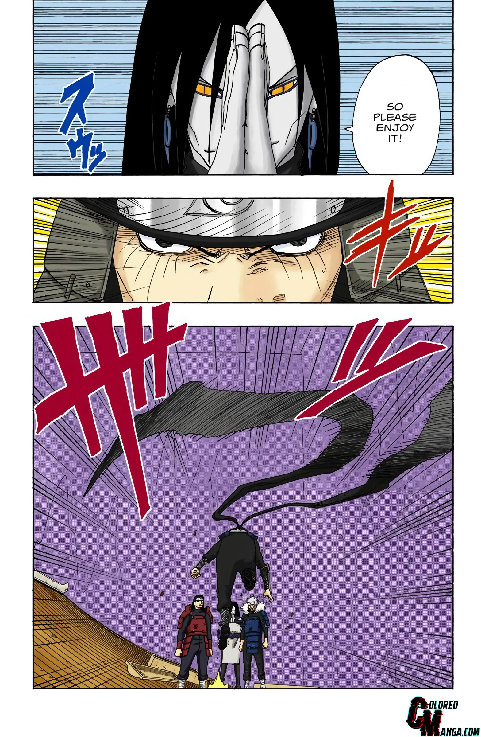 Naruto Colored Manga Online, chapter 119, page 16