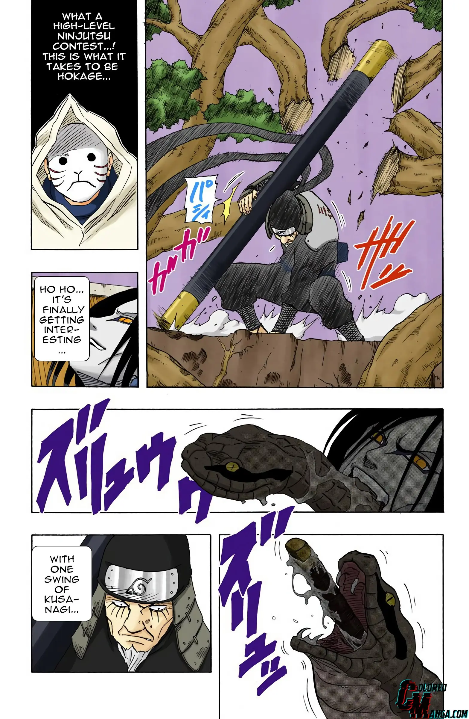 Naruto Colored Manga Online, chapter 120, page 10
