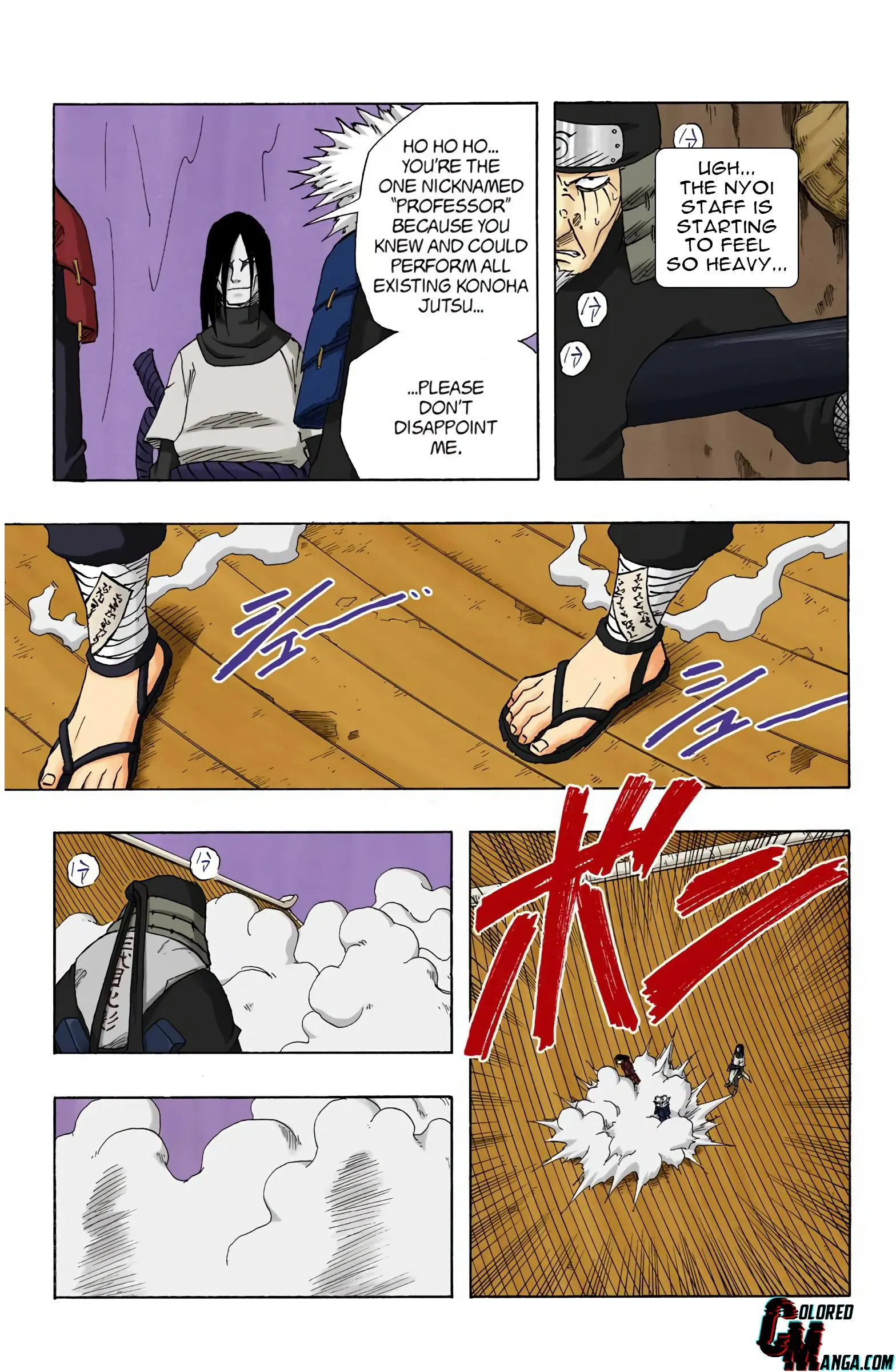 Naruto Colored Manga Online, chapter 120, page 14