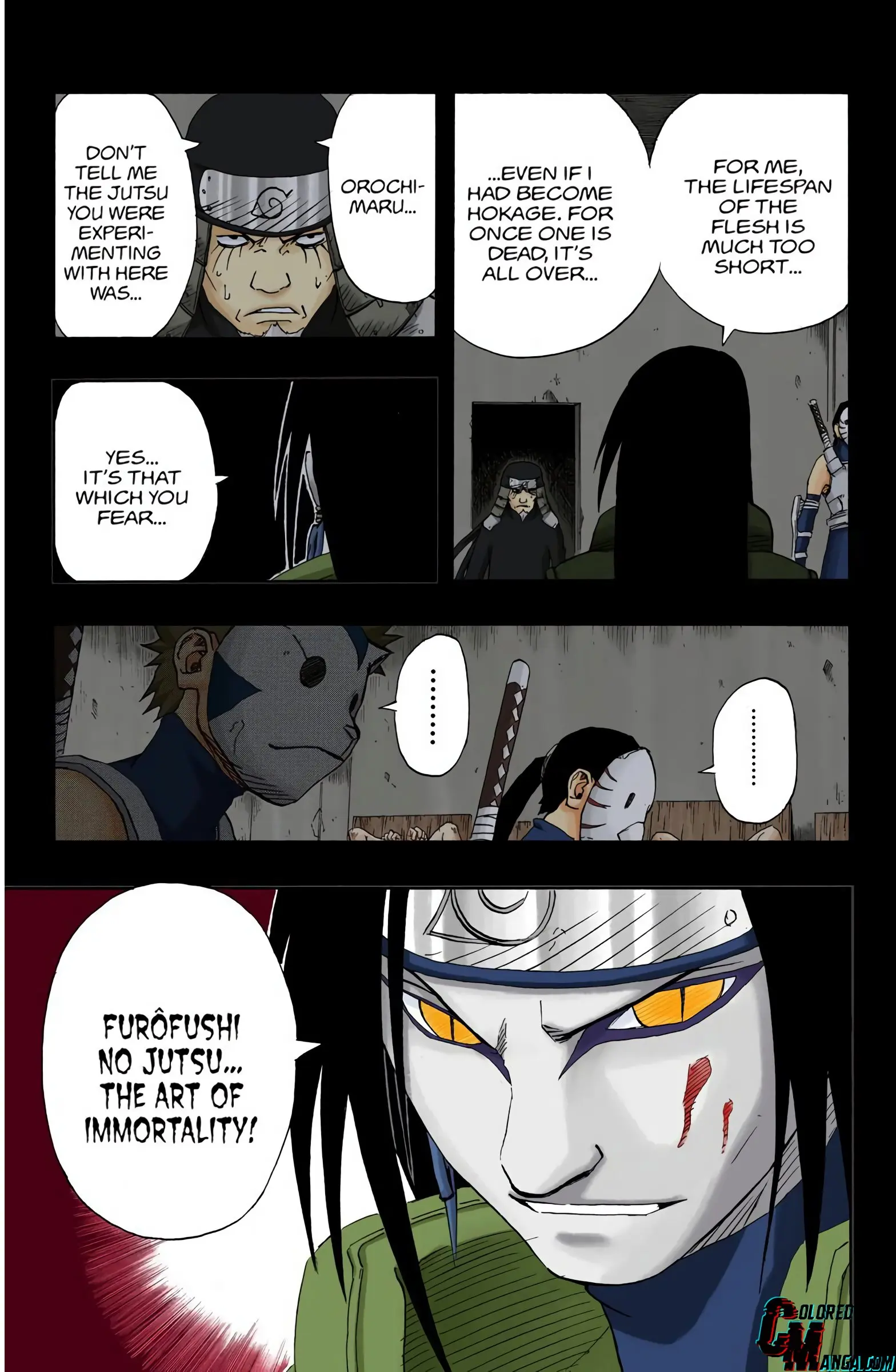 Naruto Colored Manga Online, chapter 121, page 13