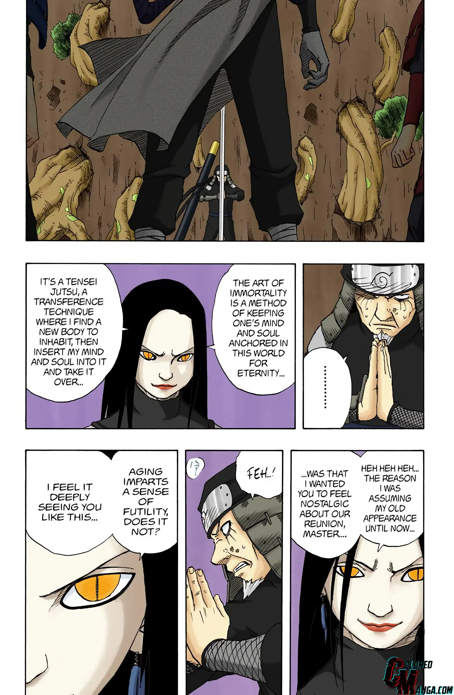 Naruto Colored Manga Online, chapter 121, page 14