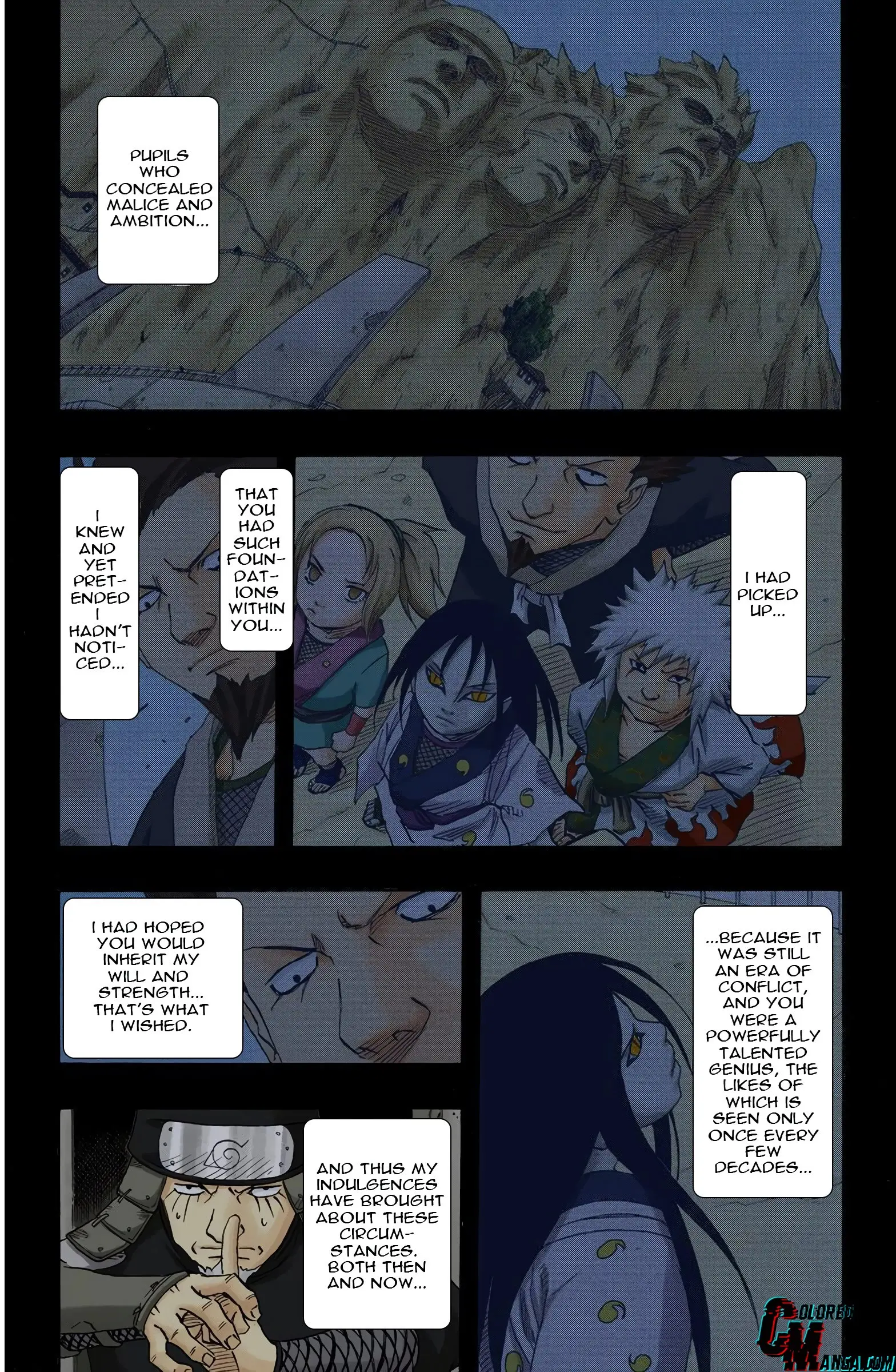 Naruto Colored Manga Online, chapter 122, page 7