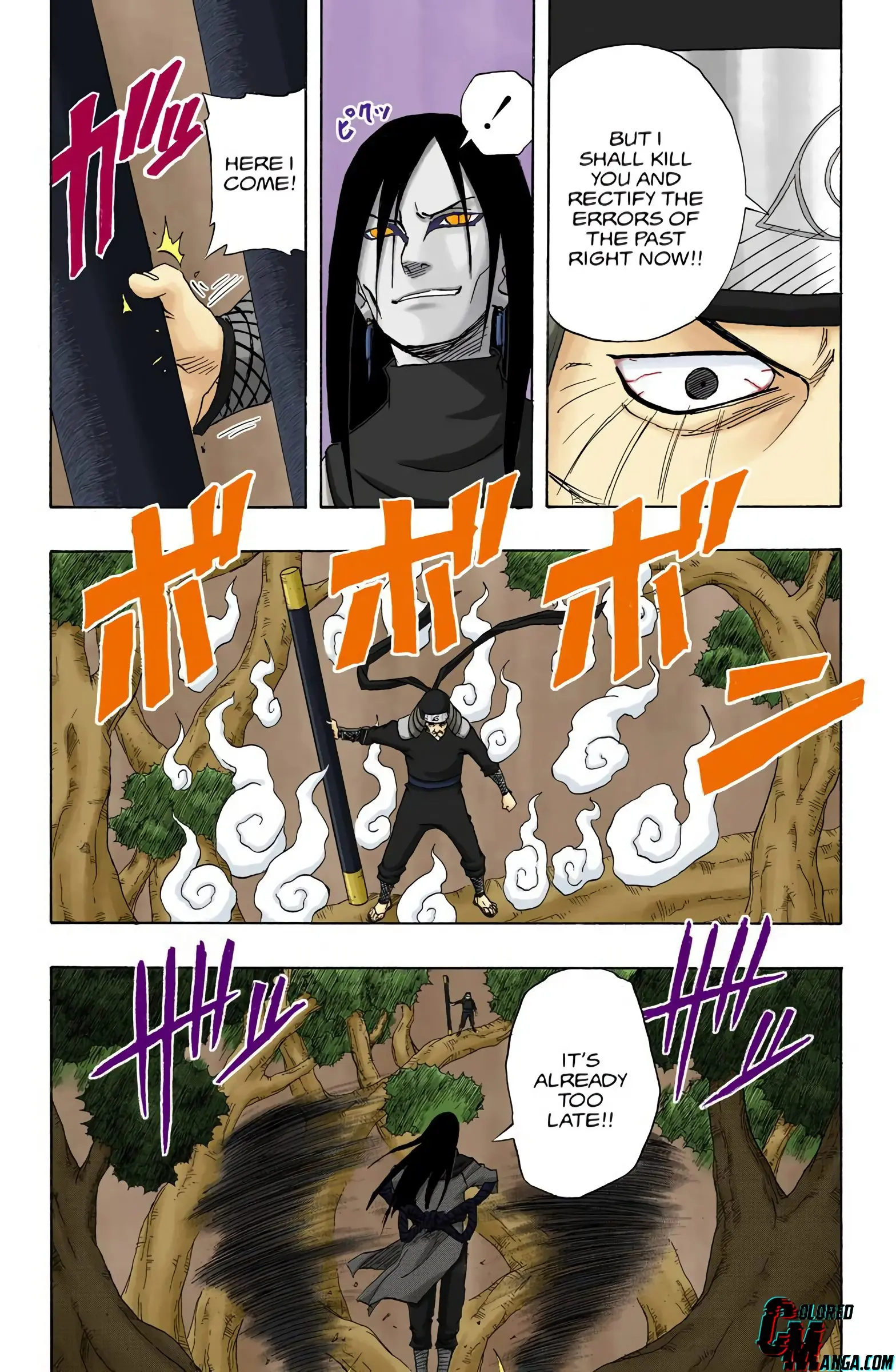 Naruto Colored Manga Online, chapter 122, page 10
