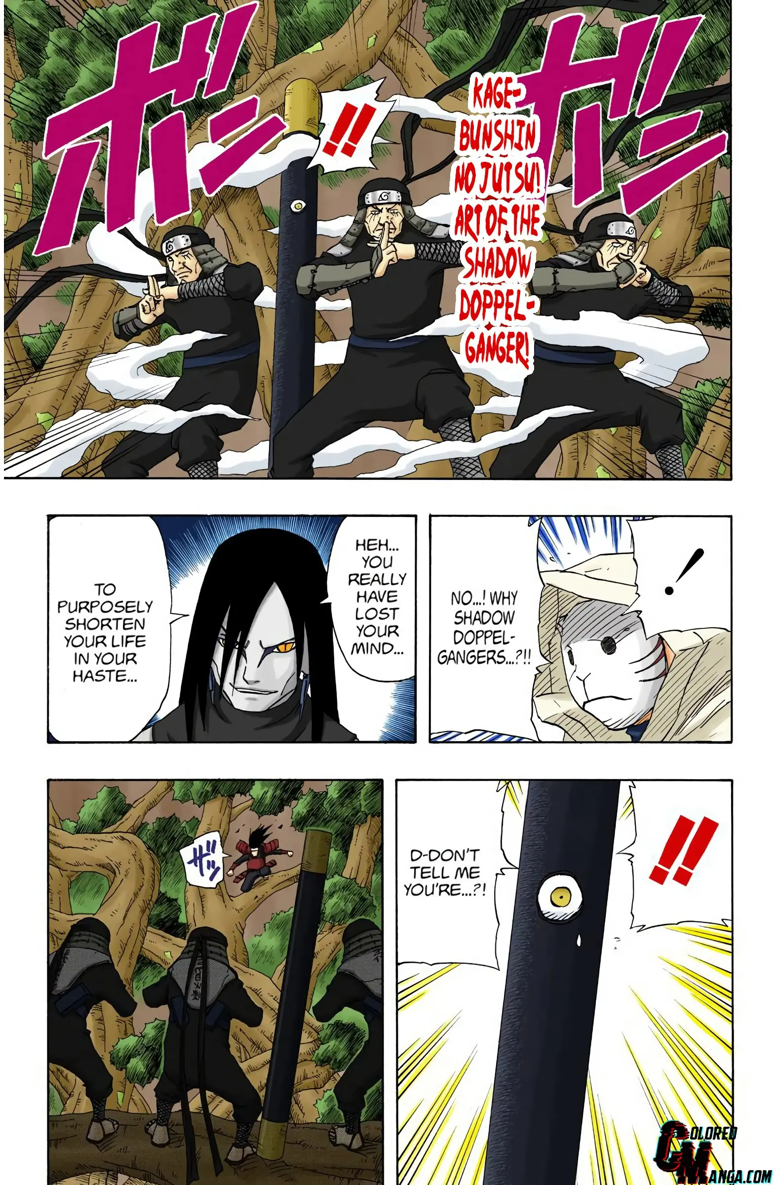 Naruto Colored Manga Online, chapter 122, page 11