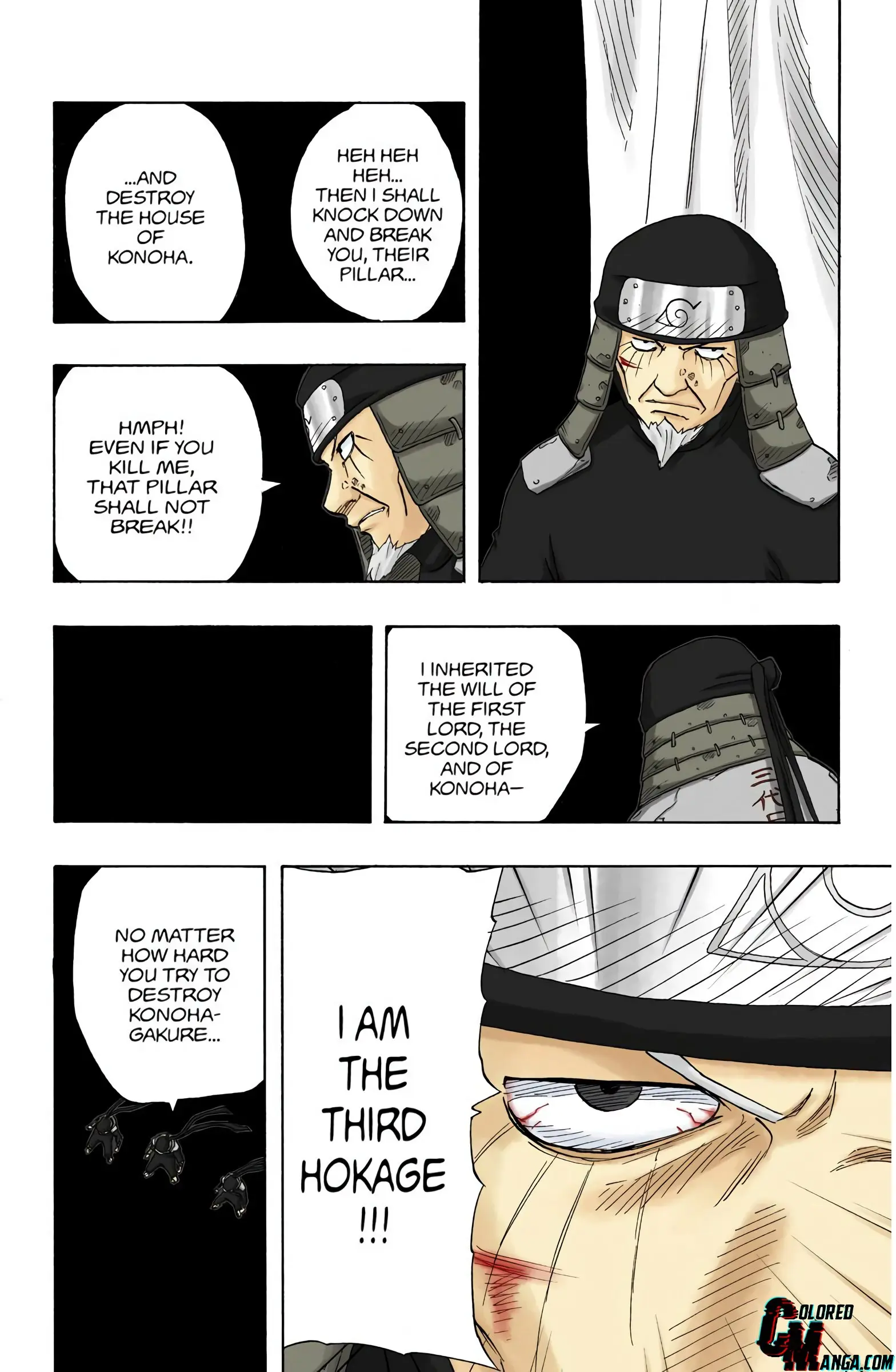 Naruto Colored Manga Online, chapter 122, page 18