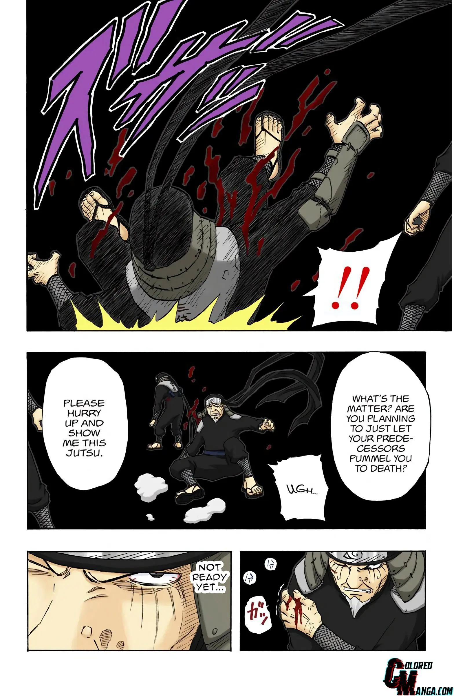 Naruto Colored Manga Online, chapter 123, page 4