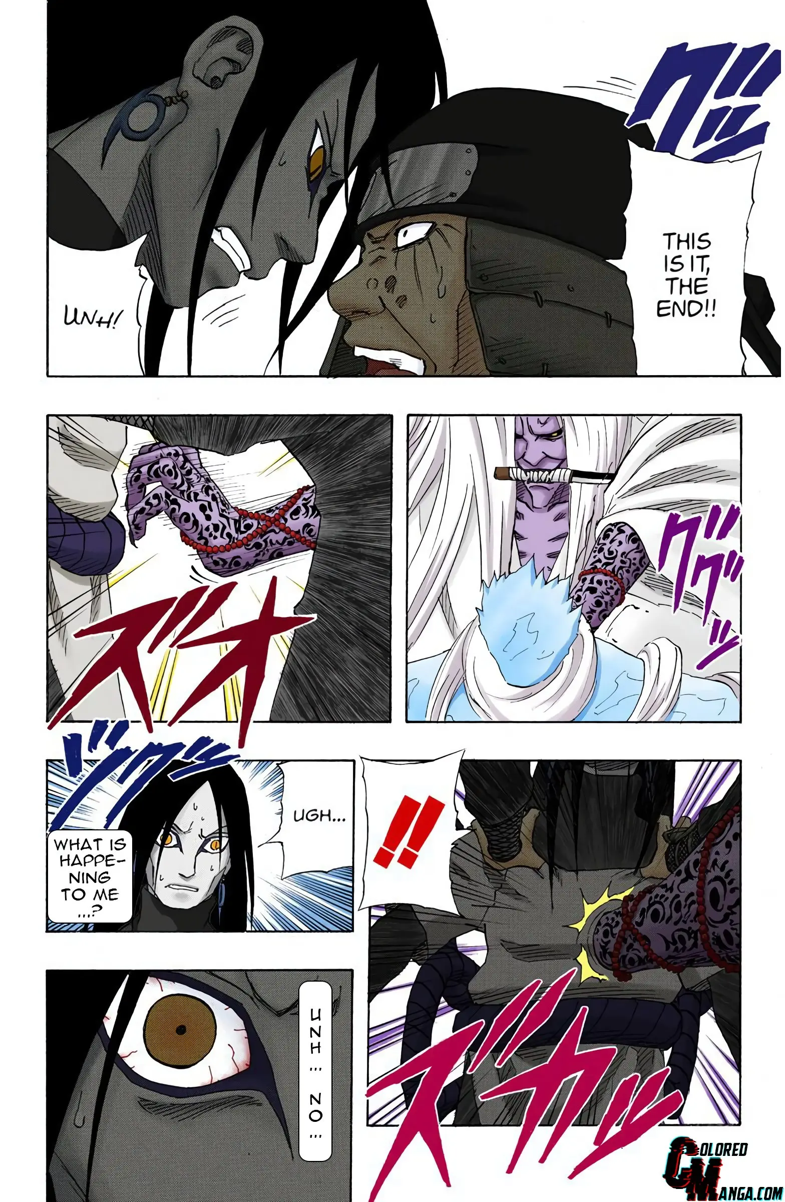 Naruto Colored Manga Online, chapter 123, page 18
