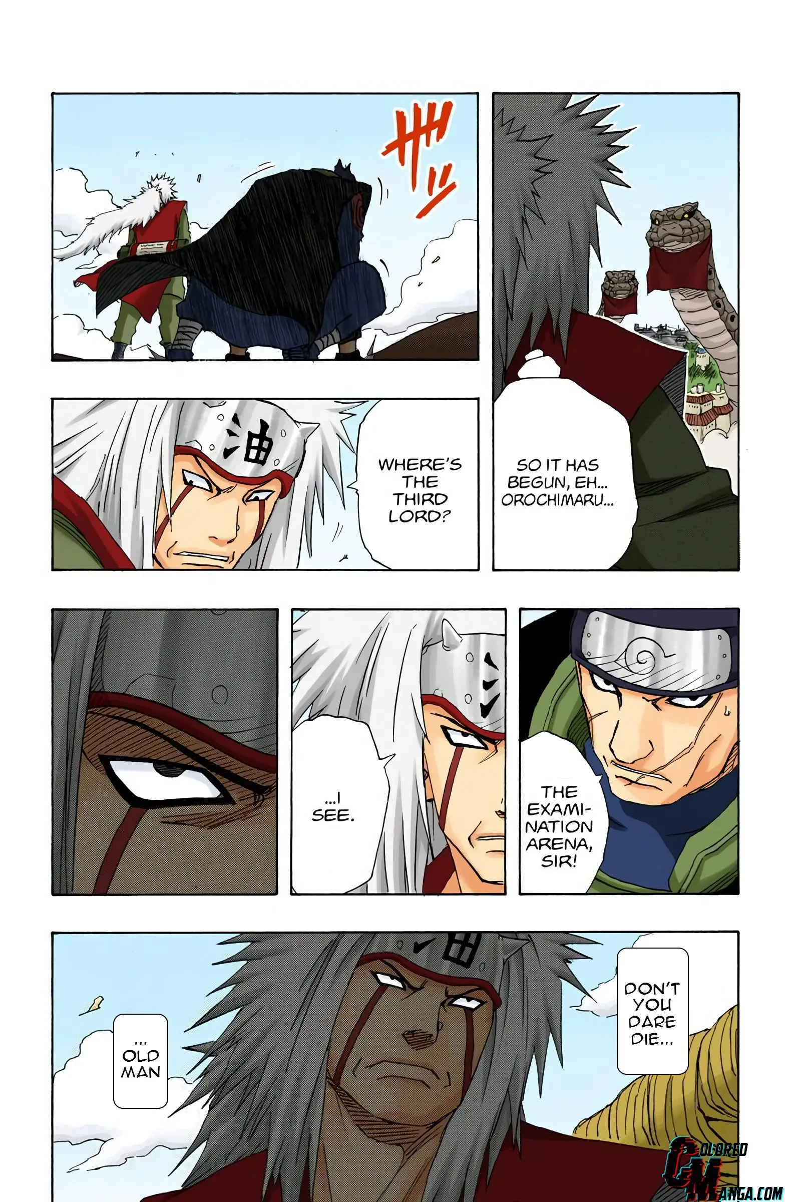 Naruto Colored Manga Online, chapter 124, page 13