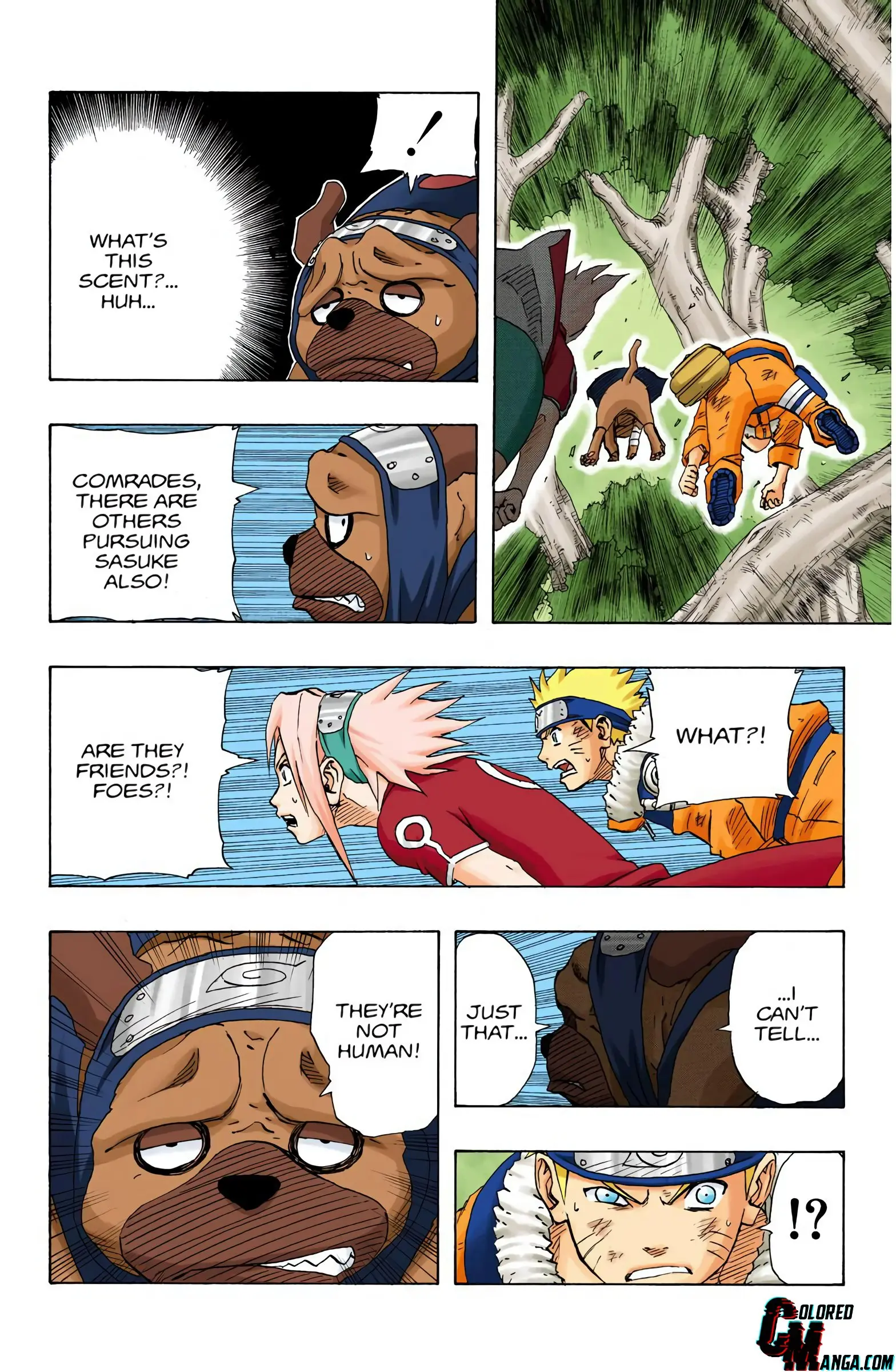 Naruto Colored Manga Online, chapter 124, page 16