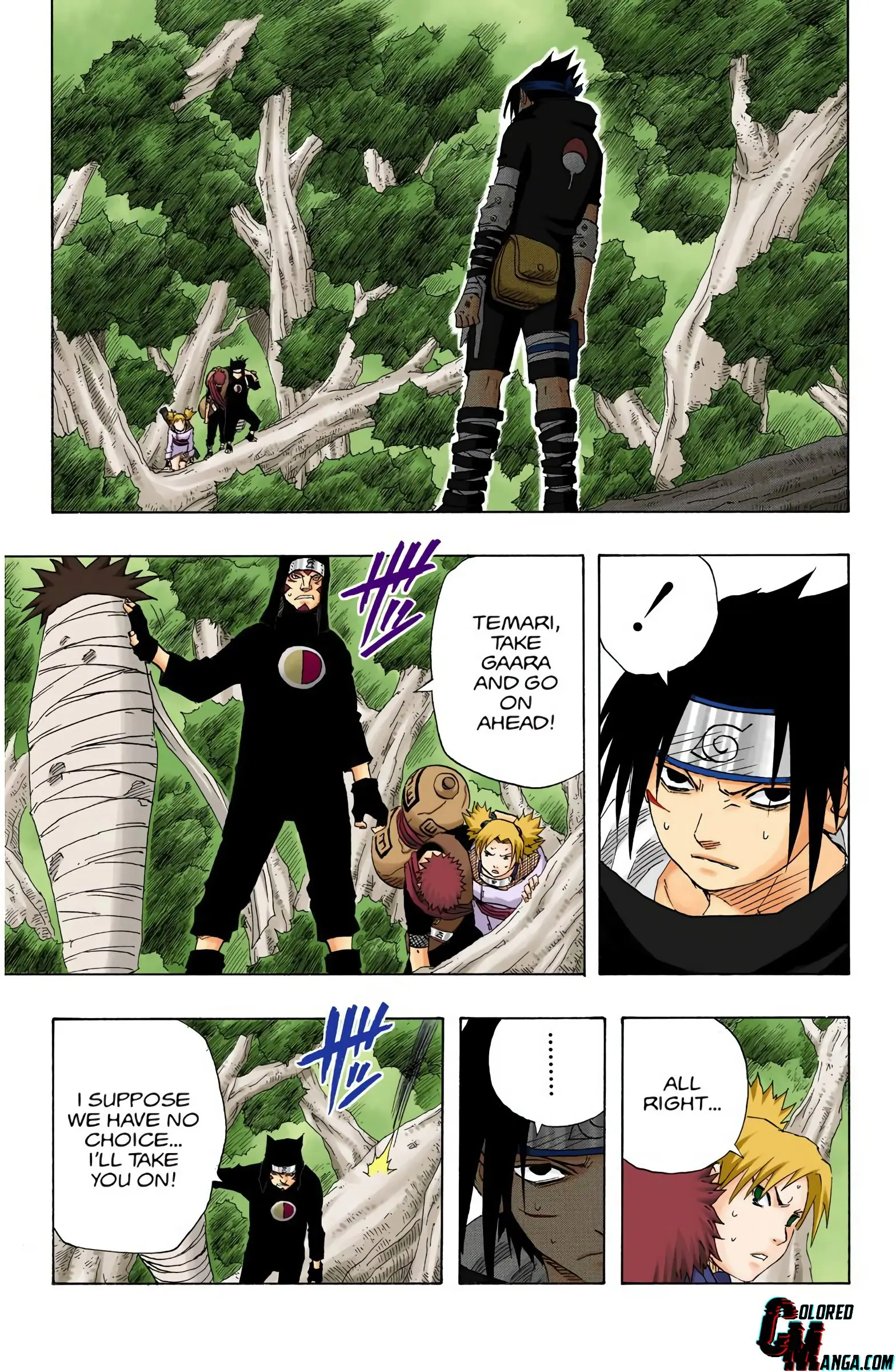 Naruto Colored Manga Online, chapter 124, page 17